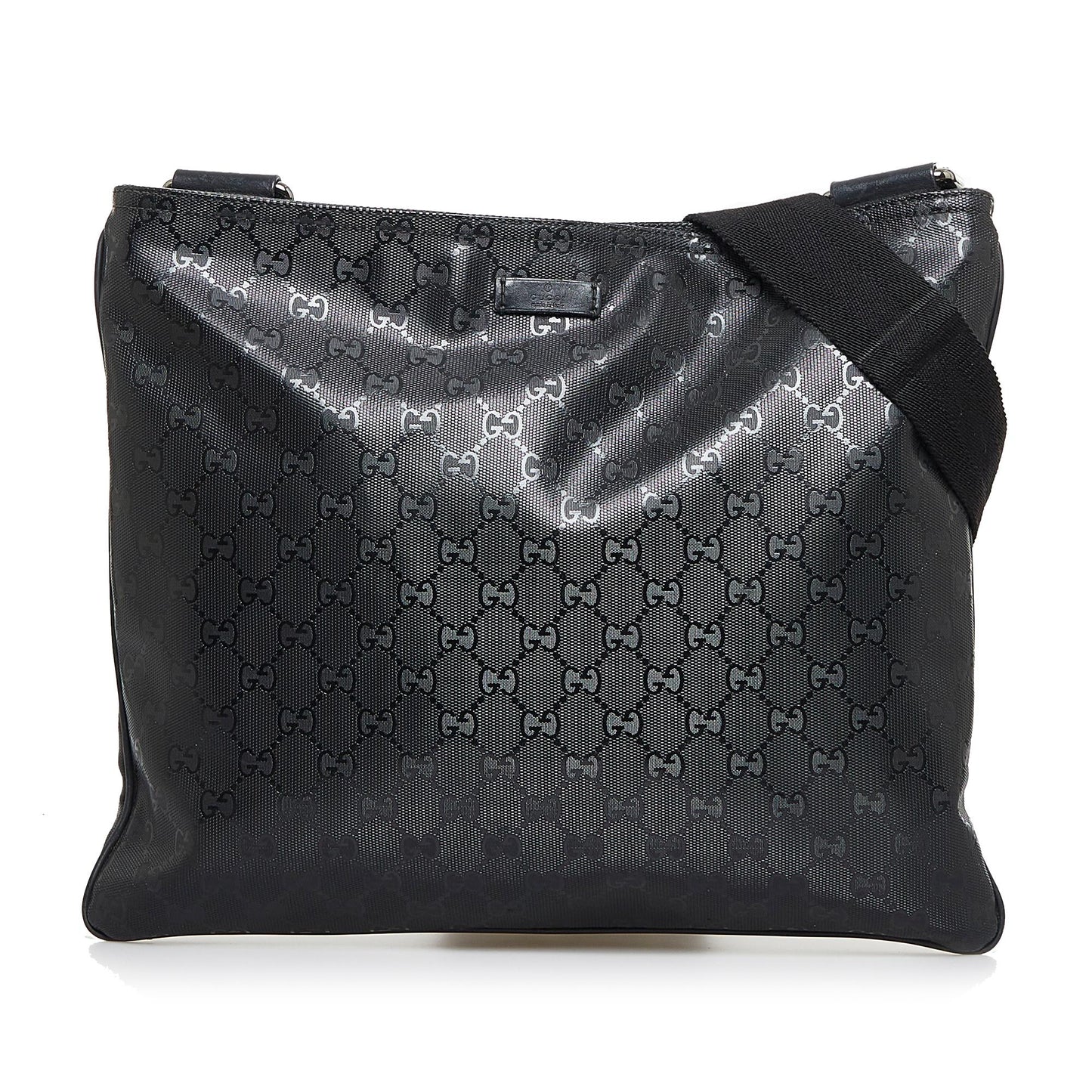 Gucci GG Imprime SHG-wdVGUZ Black Crossbody Bag