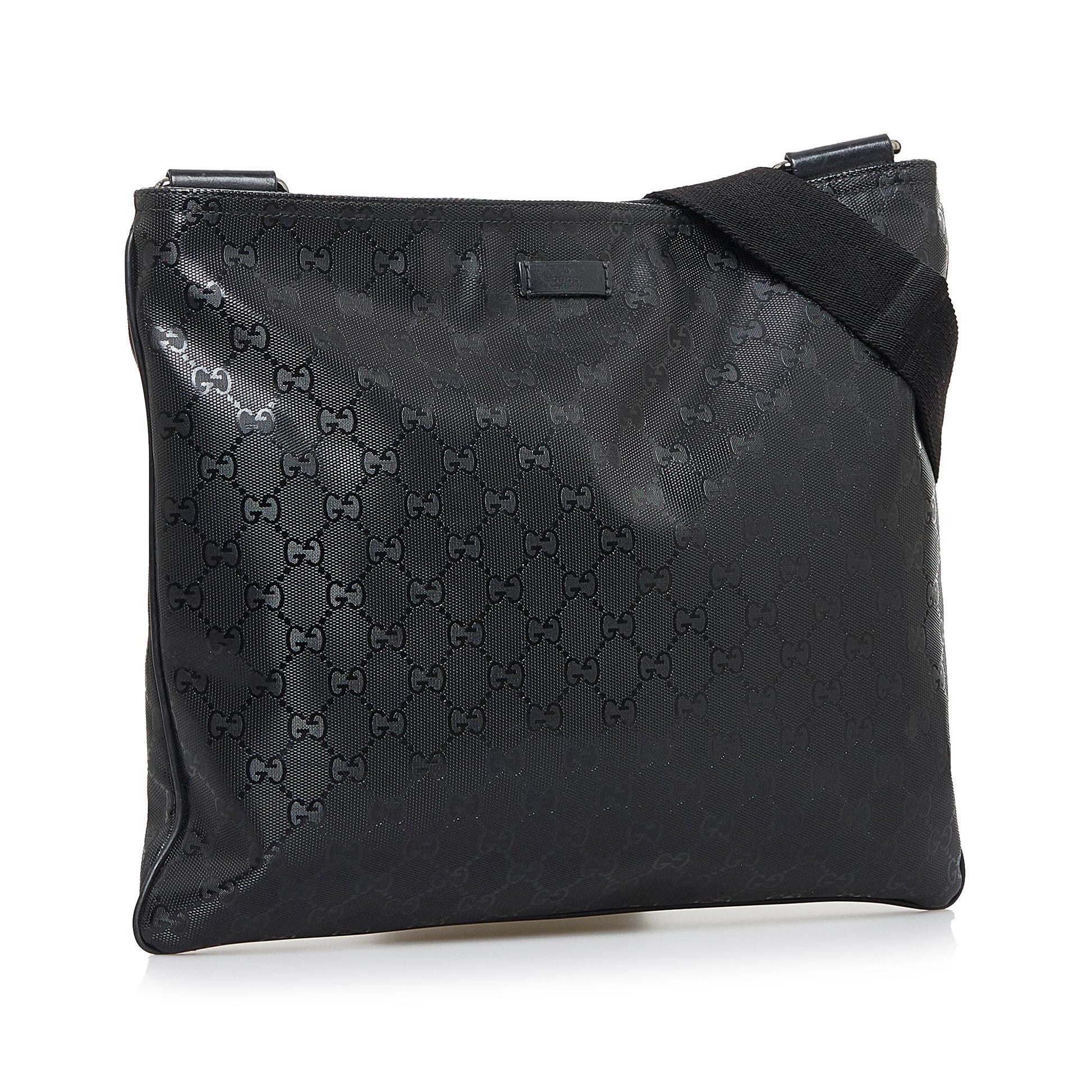 Gucci GG Imprime SHG-wdVGUZ Black Crossbody Bag