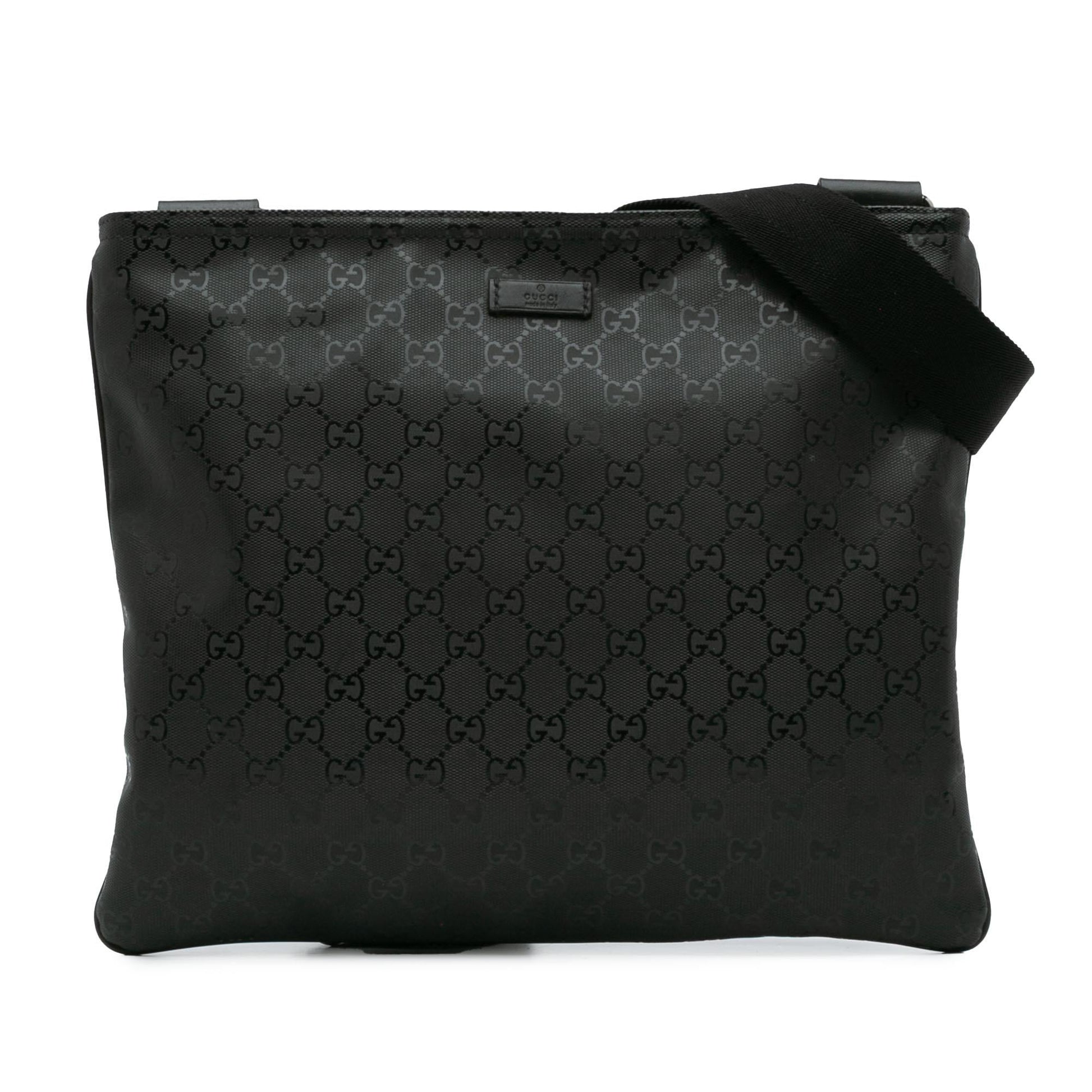 Gucci GG Imprime Canvas Black Crossbody Bag Crossbody 2