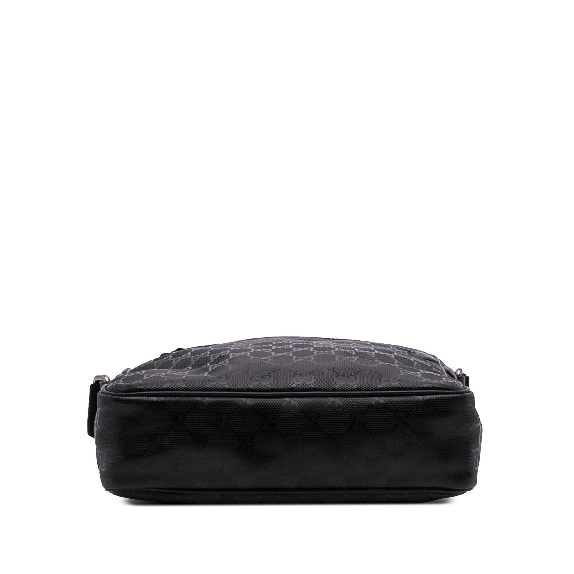 Gucci GG Imprime Canvas Black Crossbody Bag Crossbody 7