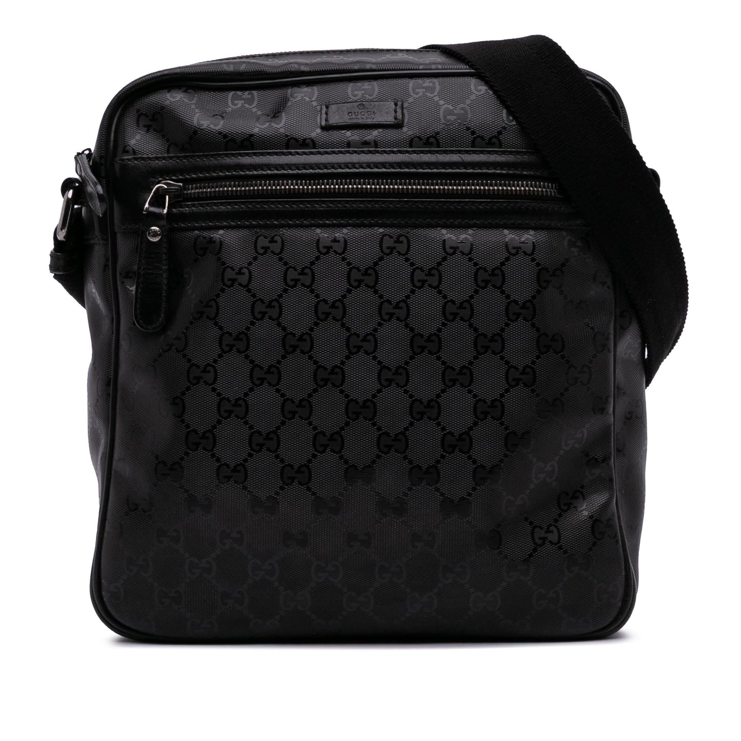Gucci GG Imprime Canvas Black Crossbody Bag Crossbody 7