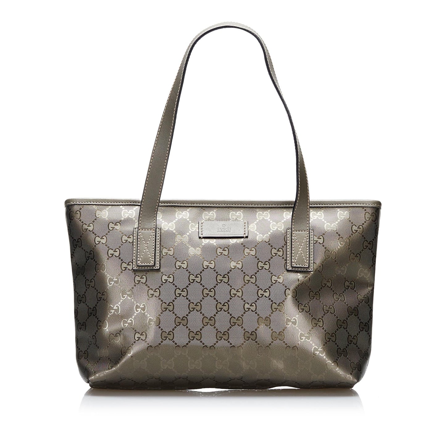 Gucci GG Imprime SHG-uzik4q Brown Satchel Bag