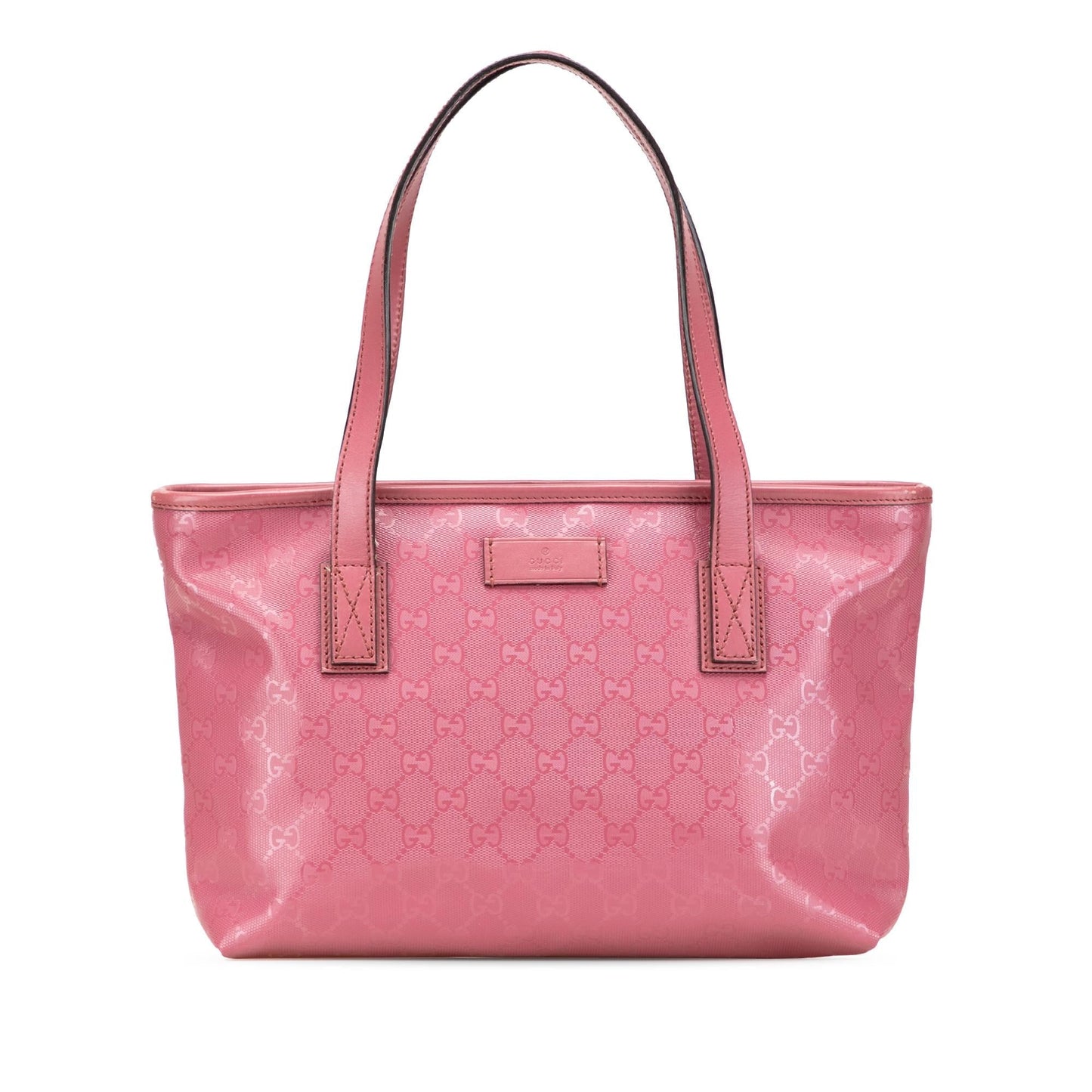 Gucci GG Imprime Joy Canvas Pink Tote Bag Tote 1