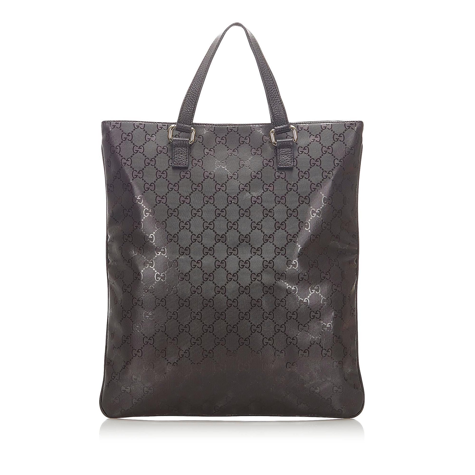 Gucci GG Imprime SHG Black Tote Bag