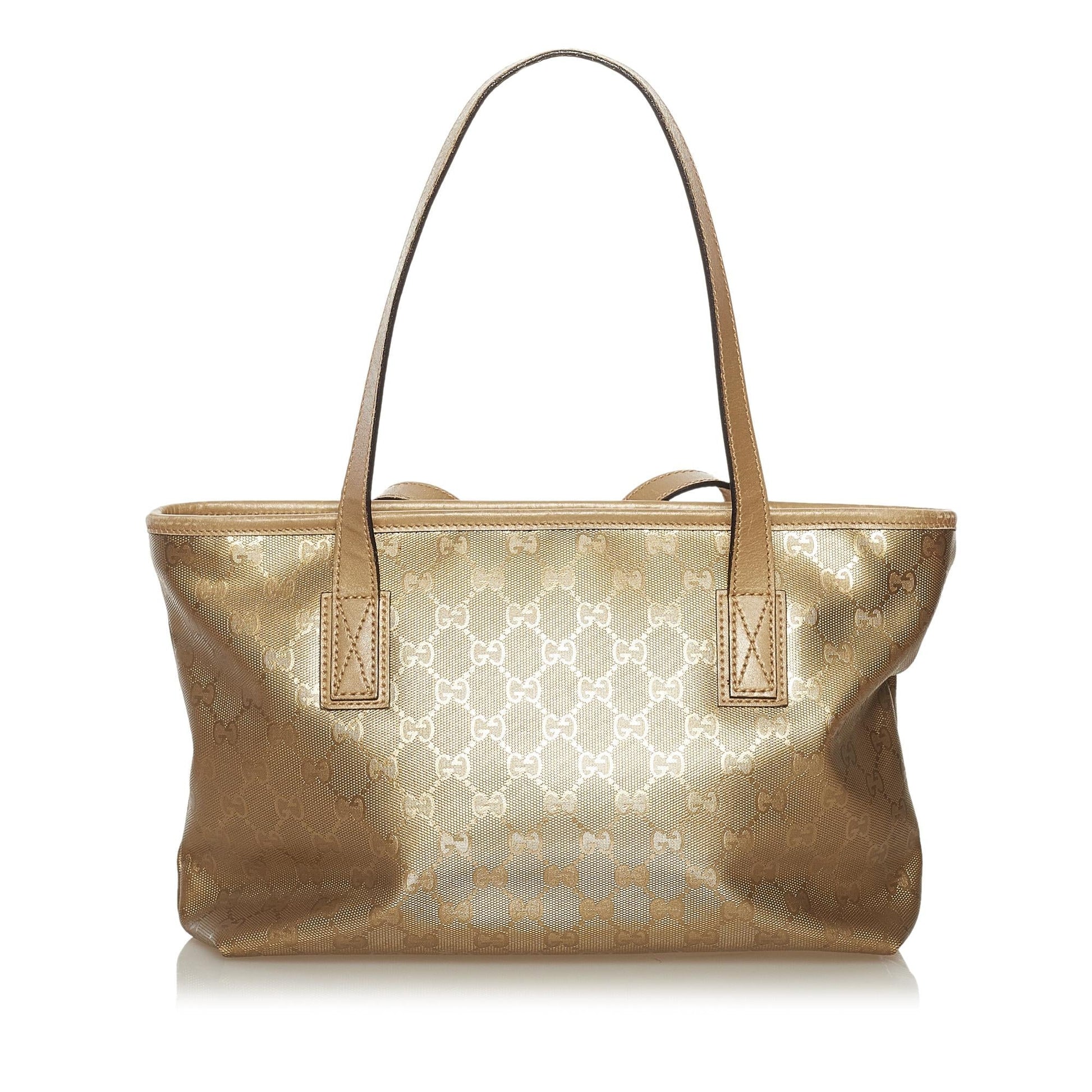 Gucci GG Imprime SHG-DiwpGQ Gold Shoulder Bag