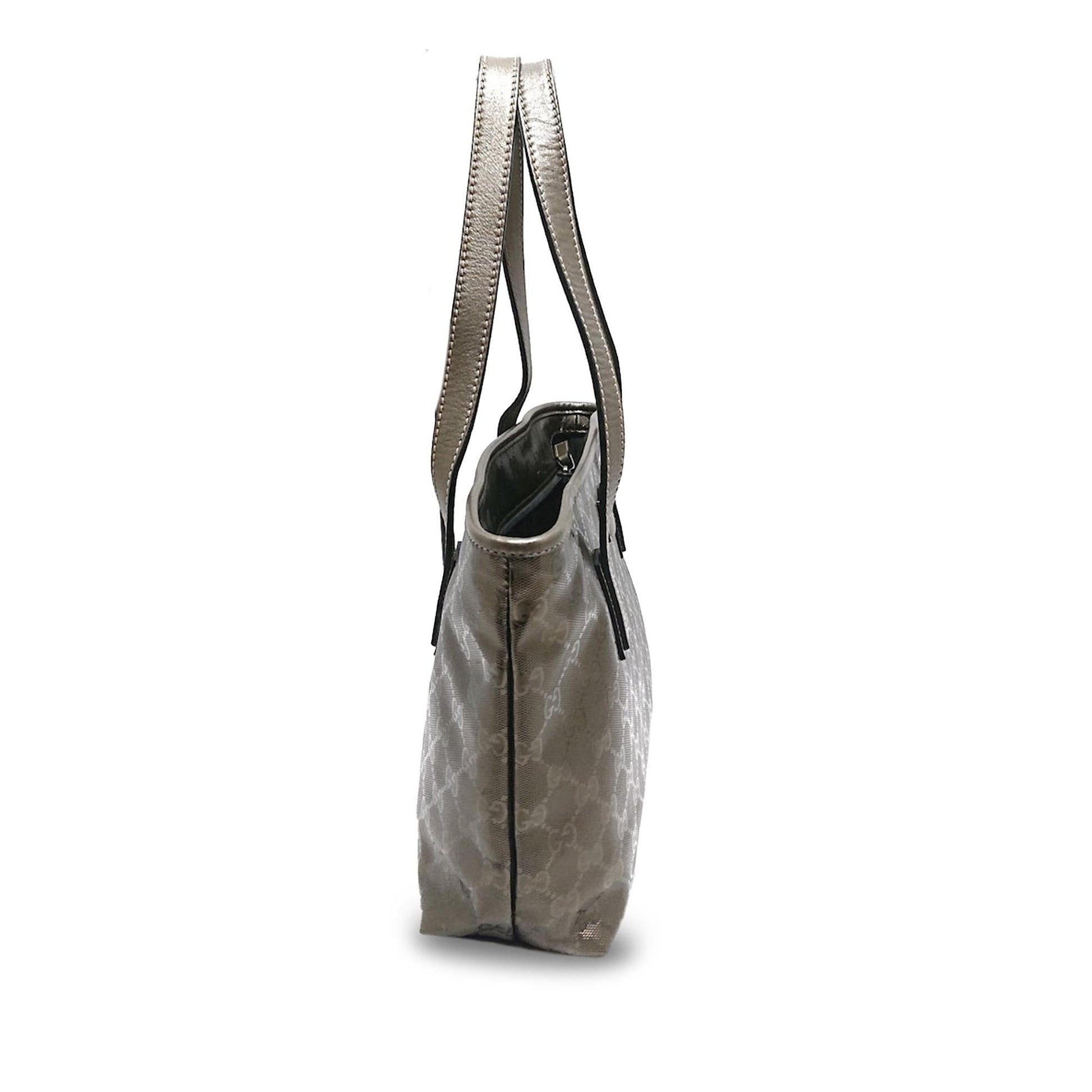 Gucci GG Imprime SHG-Rwb4Pe Calf Brown Tote Bag