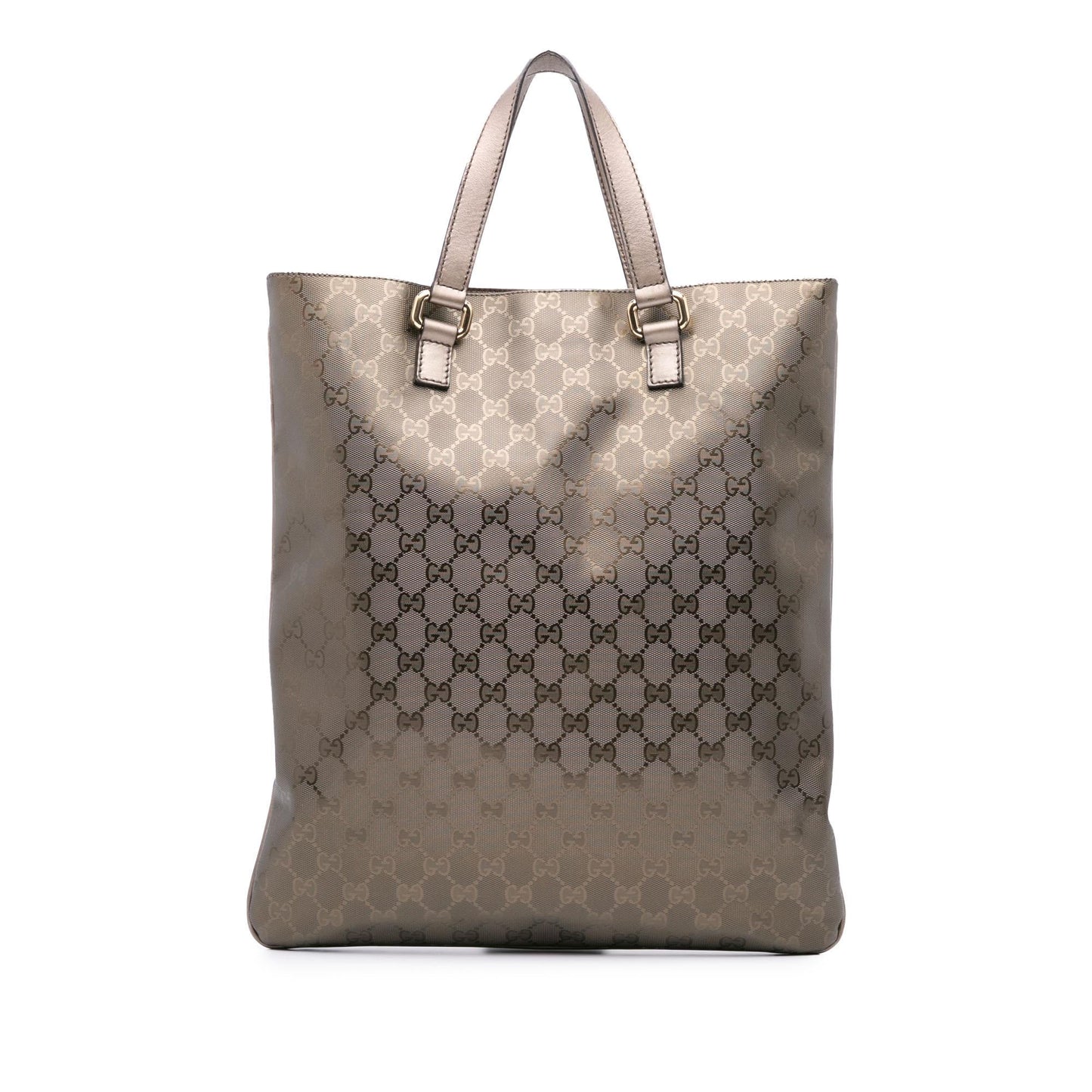 Gucci GG Imprime Canvas Brown Tote Bag