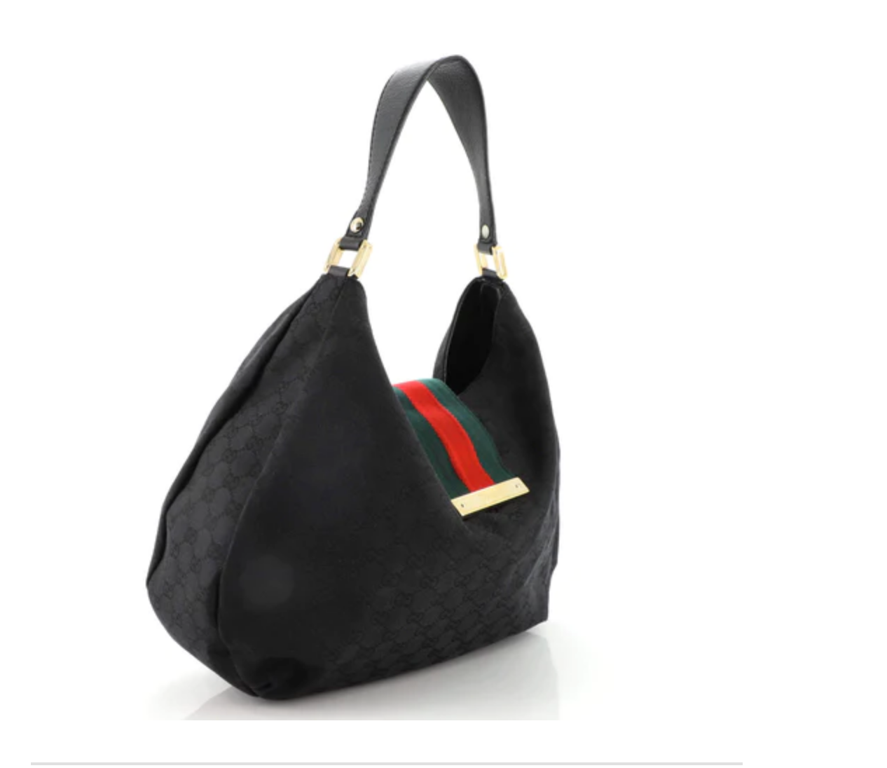 Gucci New Ladies Web Monogram Large Shoulder Bag