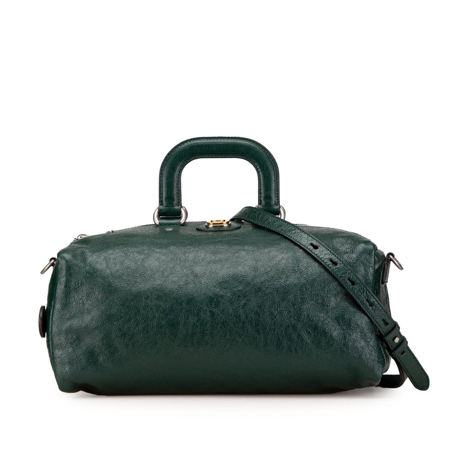 Gucci GG Morpheus Leather Calf Green Satchel Bag