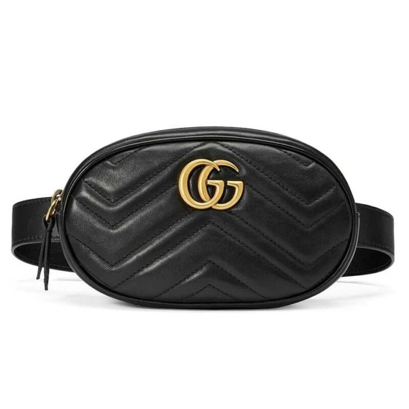 Gucci GG MARMONT Matelasse Leather Calfskin Belt