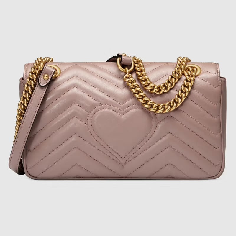 Gucci GG MARMONT MATELASSÃ Matelasse Small Shoulder Bag