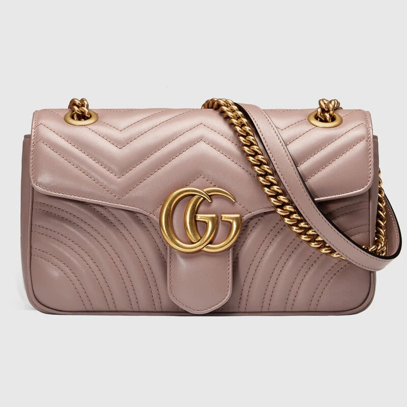 Gucci GG MARMONT MATELASSÃ Matelasse Small Shoulder Bag