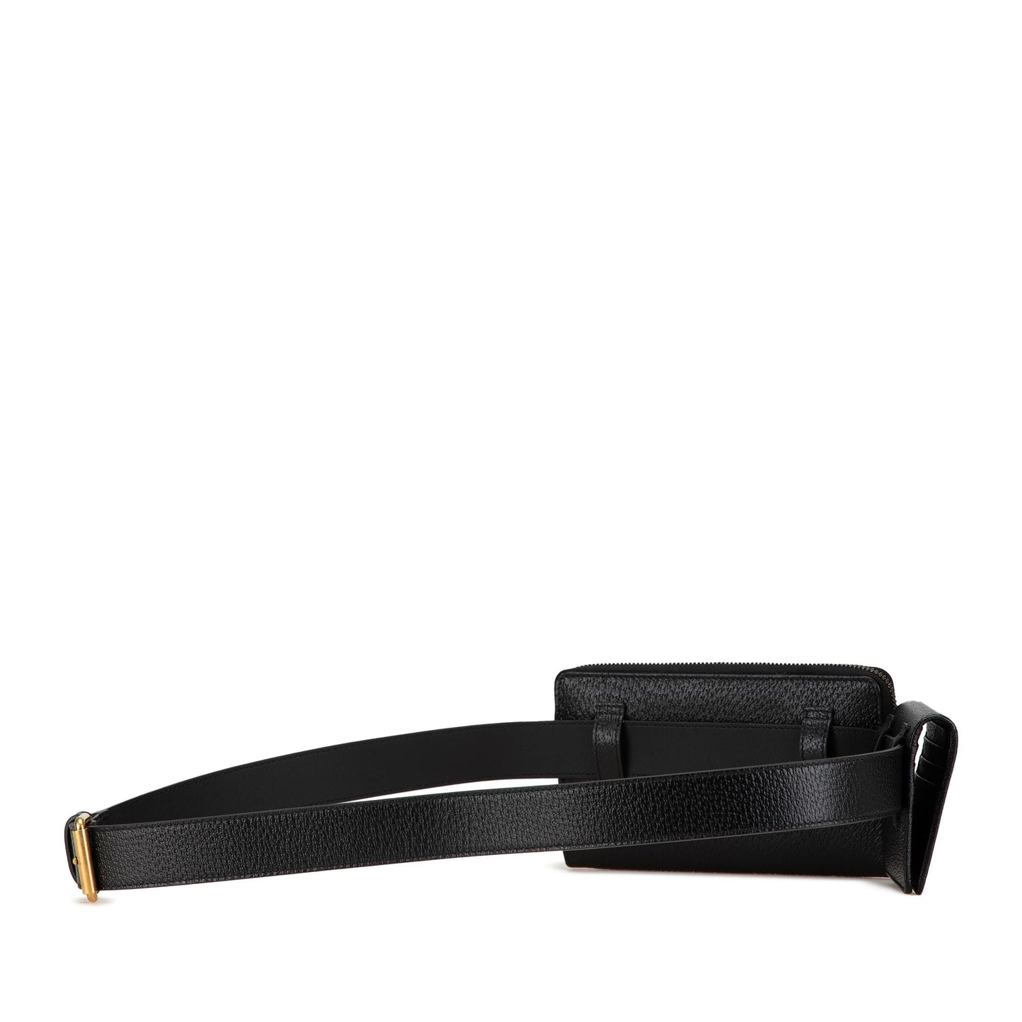 Gucci GG Marmont Double Belt Leather Calf Black Accessory
