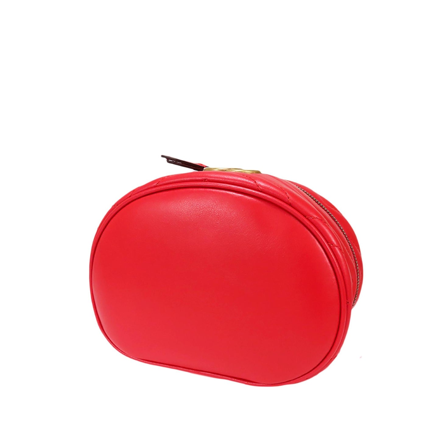 Gucci GG Marmont Round Backpack SHG Leather Calf Red Backpack Shg