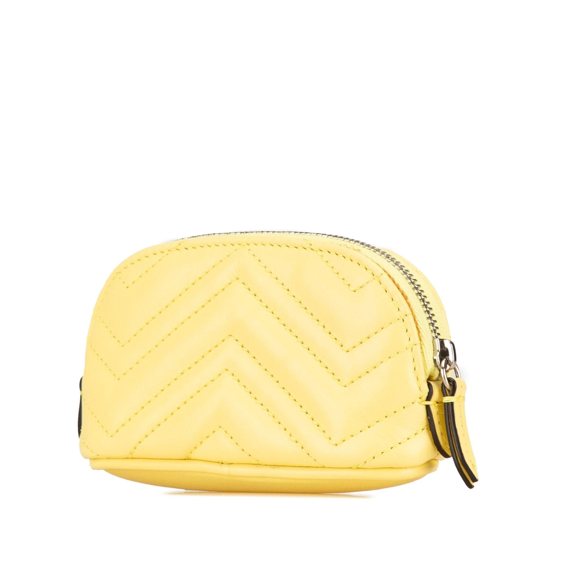 Gucci GG Marmont Key Pouch Matelasse Calf Handbag Key Pouch