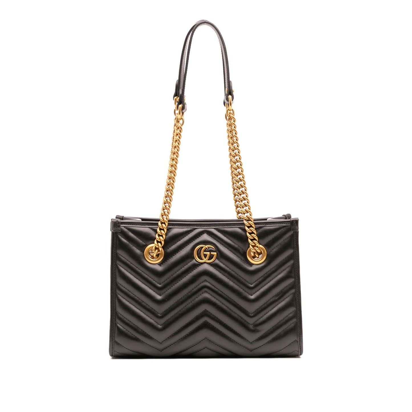 Gucci GG Marmont Matelasse Leather Tote Bag