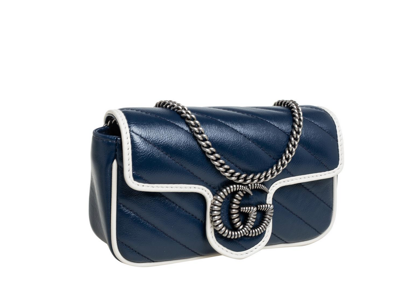 Gucci GG MARMONT TORCHON Calfskin Mini Travel Bag