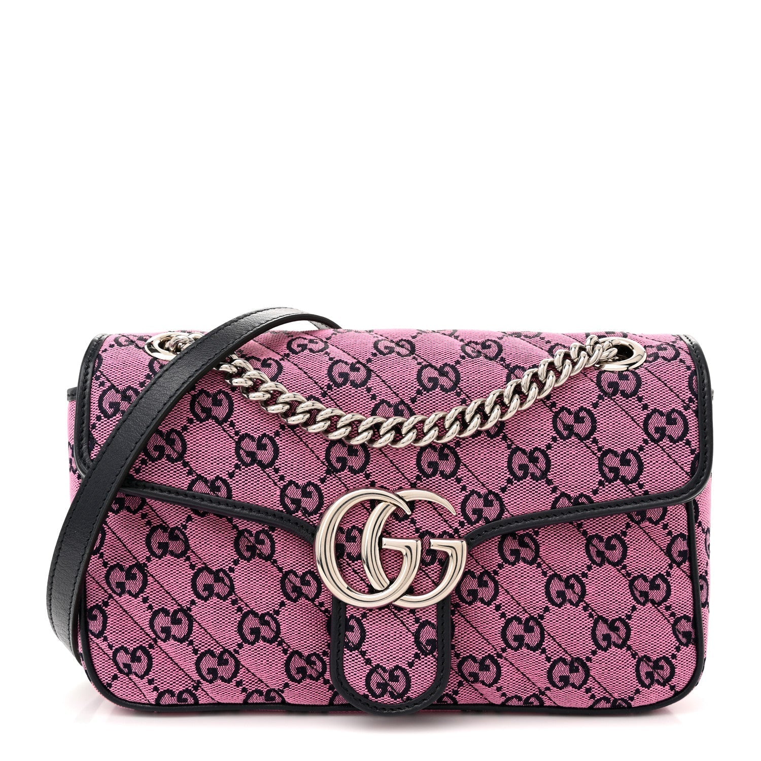 Gucci GG MARMONT DIAGONAL Matelasse Small Shoulder Bag