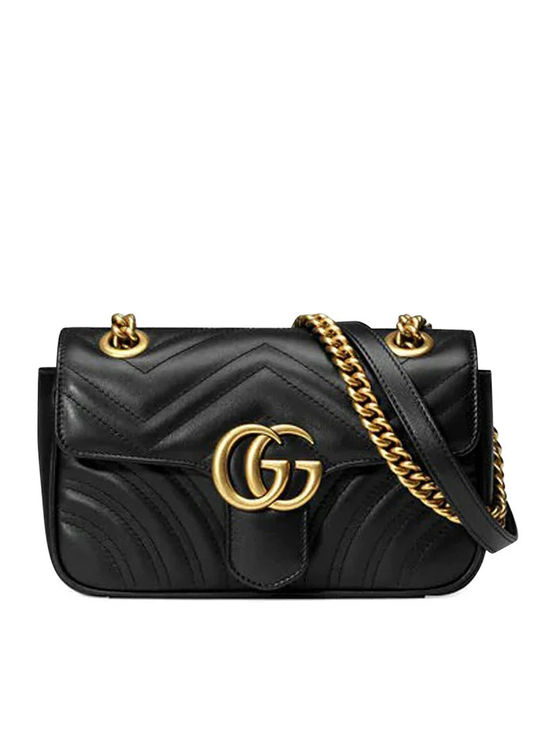 Gucci GG MARMONT Matelasse Calfskin Small Shoulder Bag