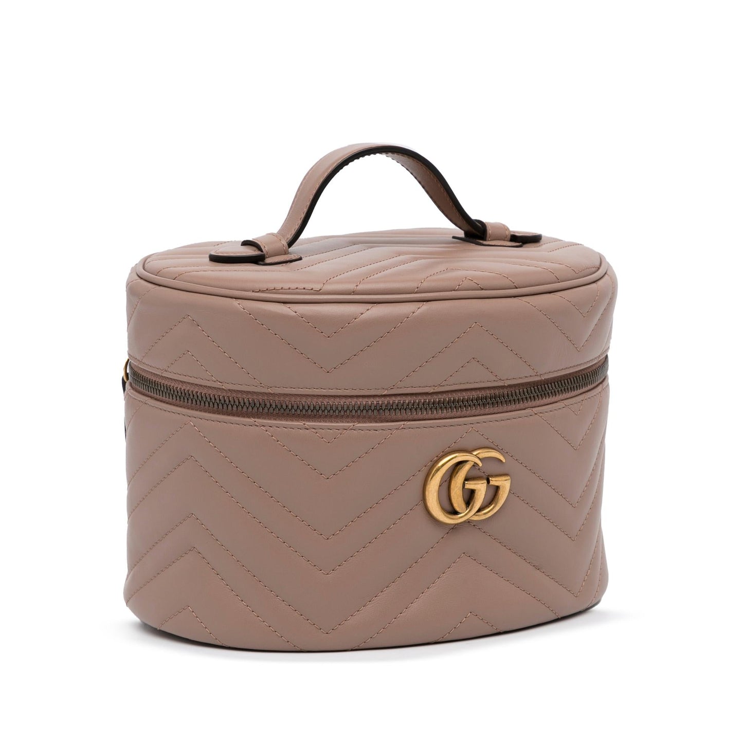 Gucci GG Marmont Vanity SHG-Ckczdu Calf Brown Handbag
