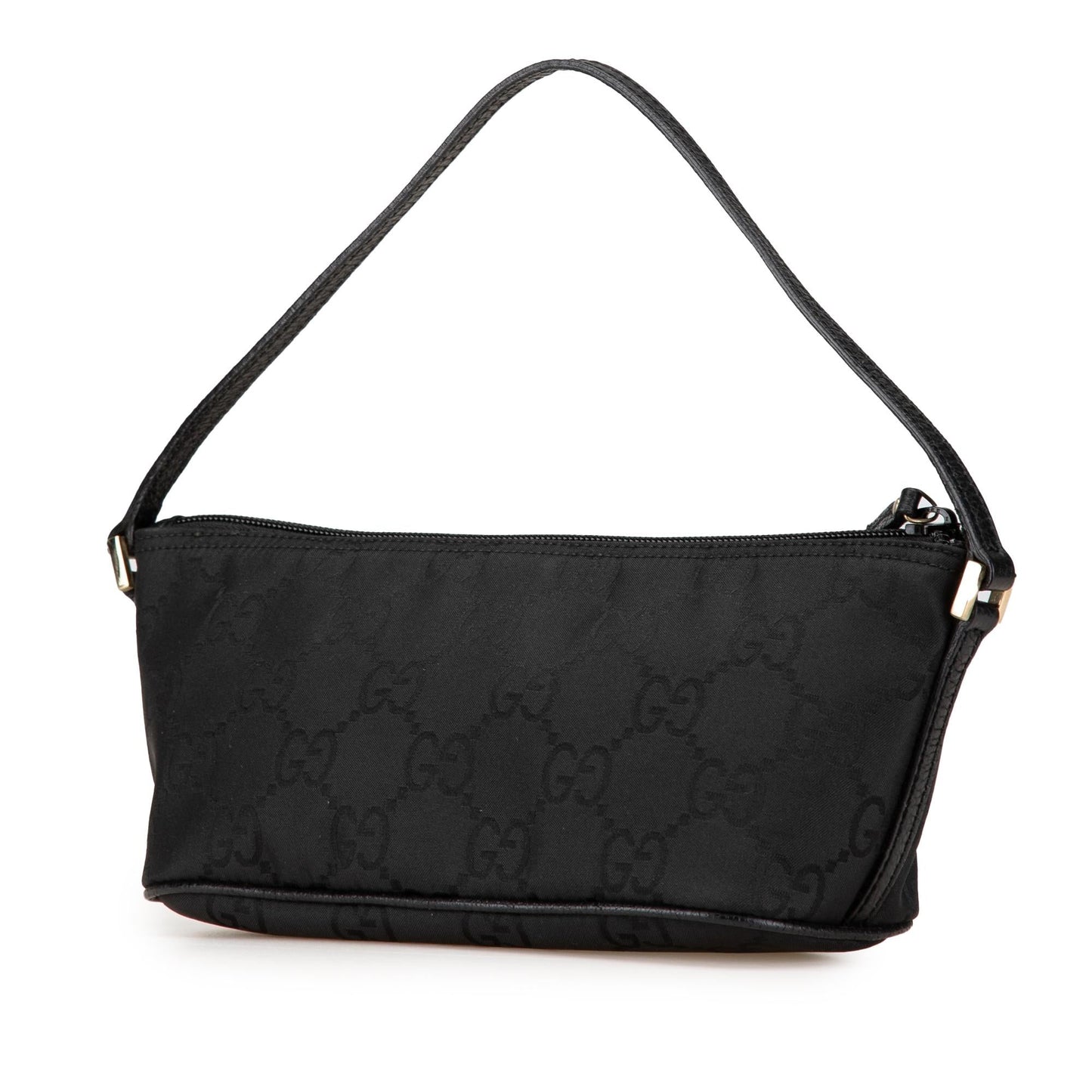 Gucci GG Boat Nylon Black Shoulder Bag