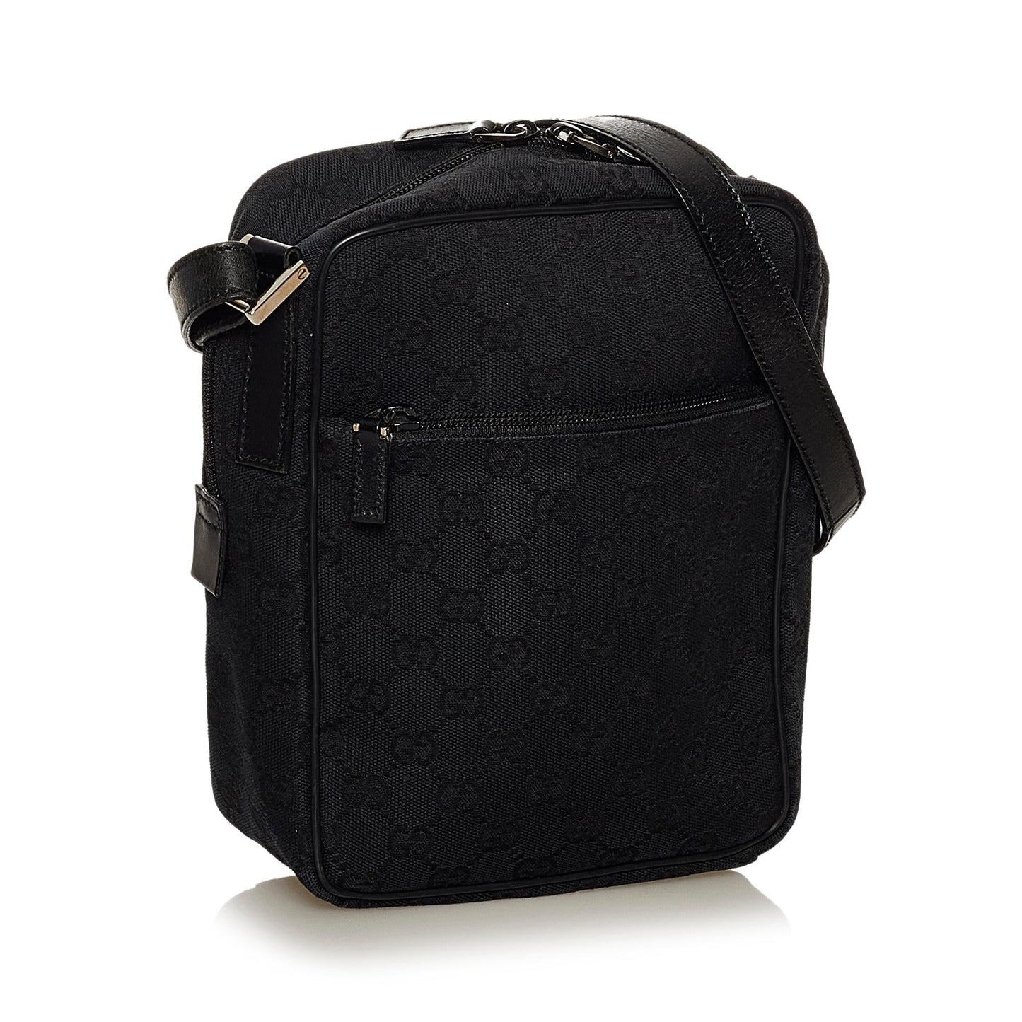 Gucci GG SHG Nylon Black Crossbody Bag Bag Shg