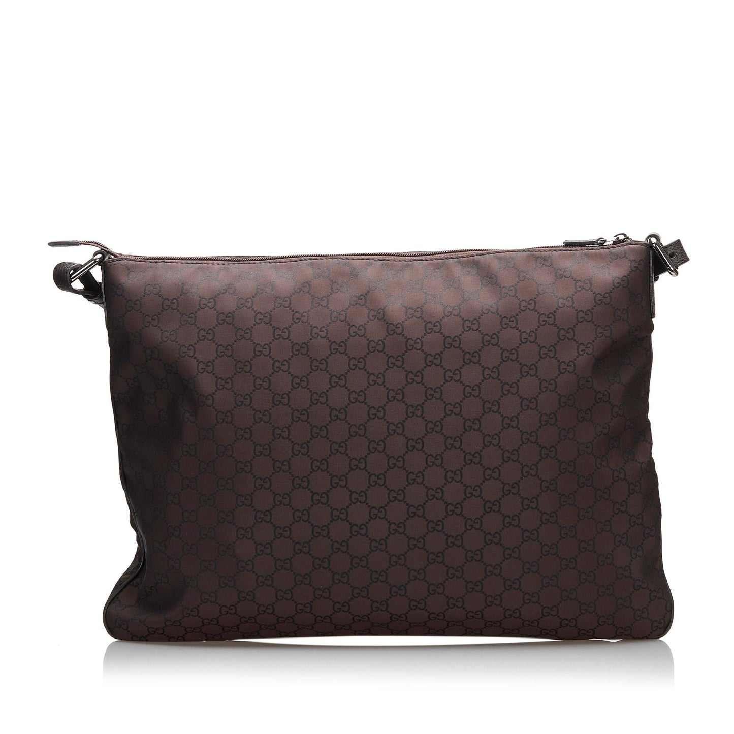 Gucci GG SHG Nylon Brown Crossbody Bag