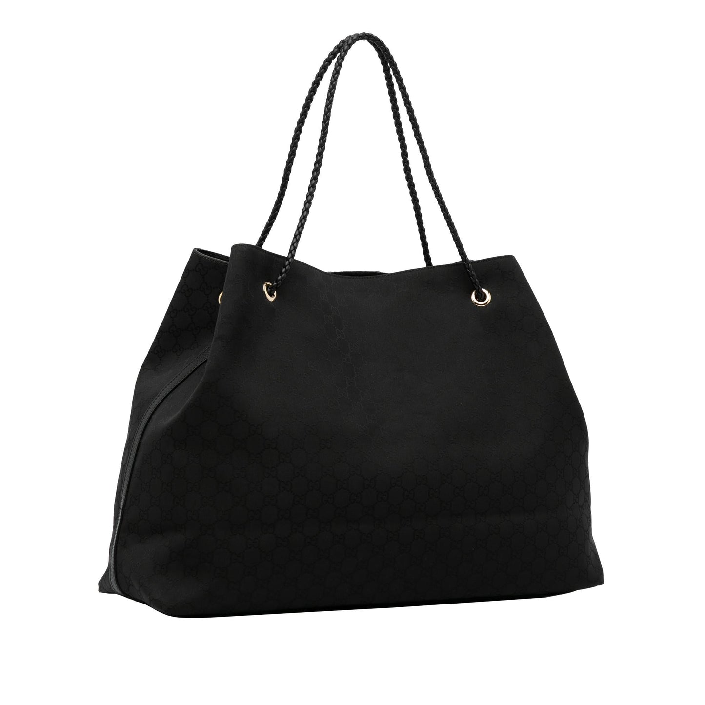 Gucci GG Gifford SHG-54g2kg Nylon Calf Black Tote Bag