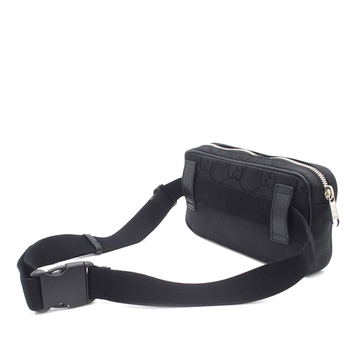 Gucci GG Off Grid Belt SHG-8t5ElJ Nylon Black Accessory
