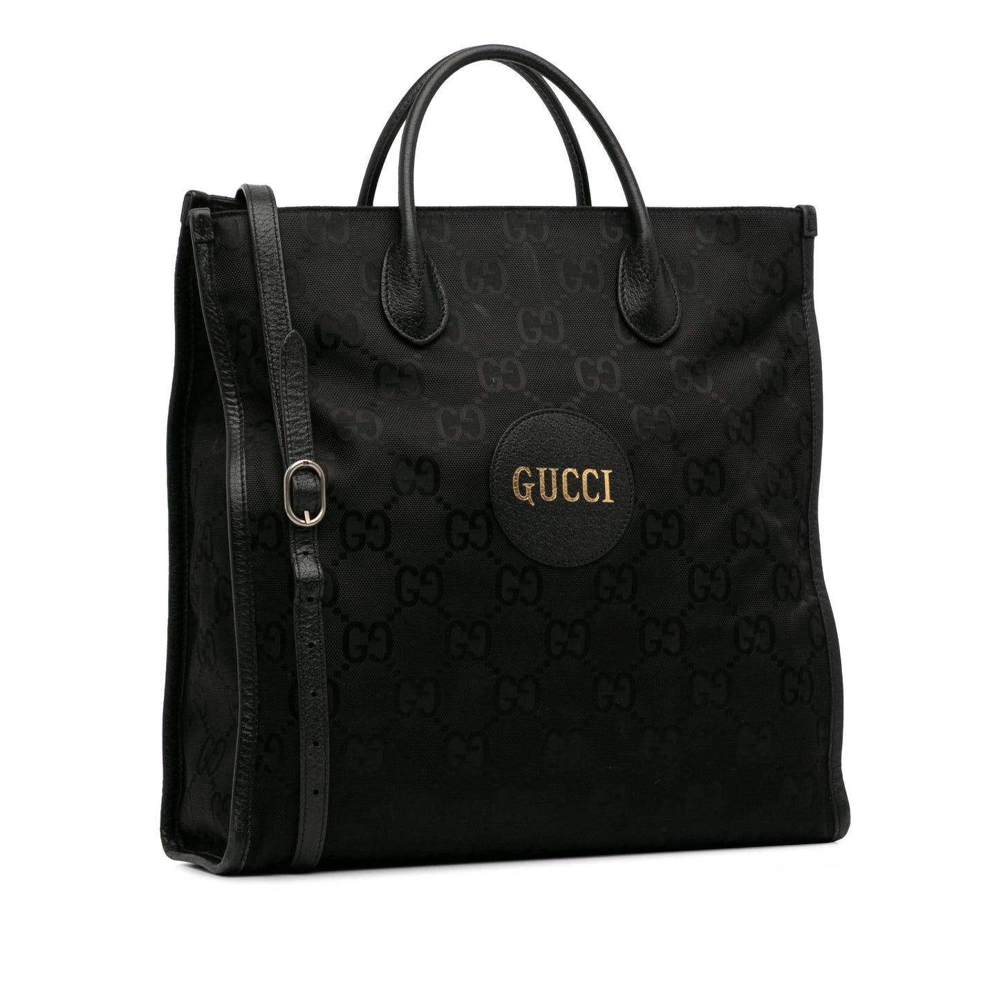 Gucci GG Off Grid SHG-KY1L0K Nylon Black Satchel Bag