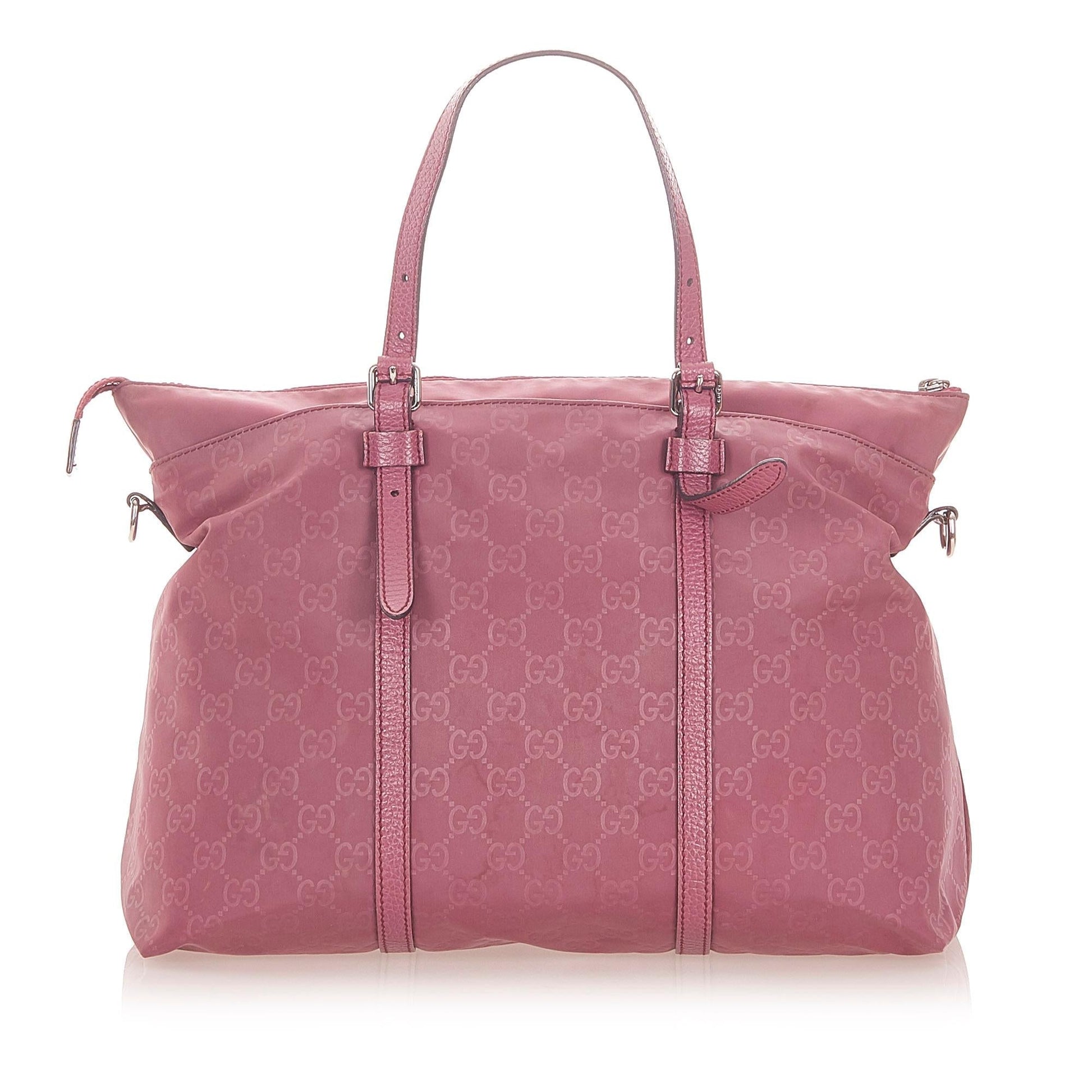 Gucci GG SHG Nylon Satchel Bag