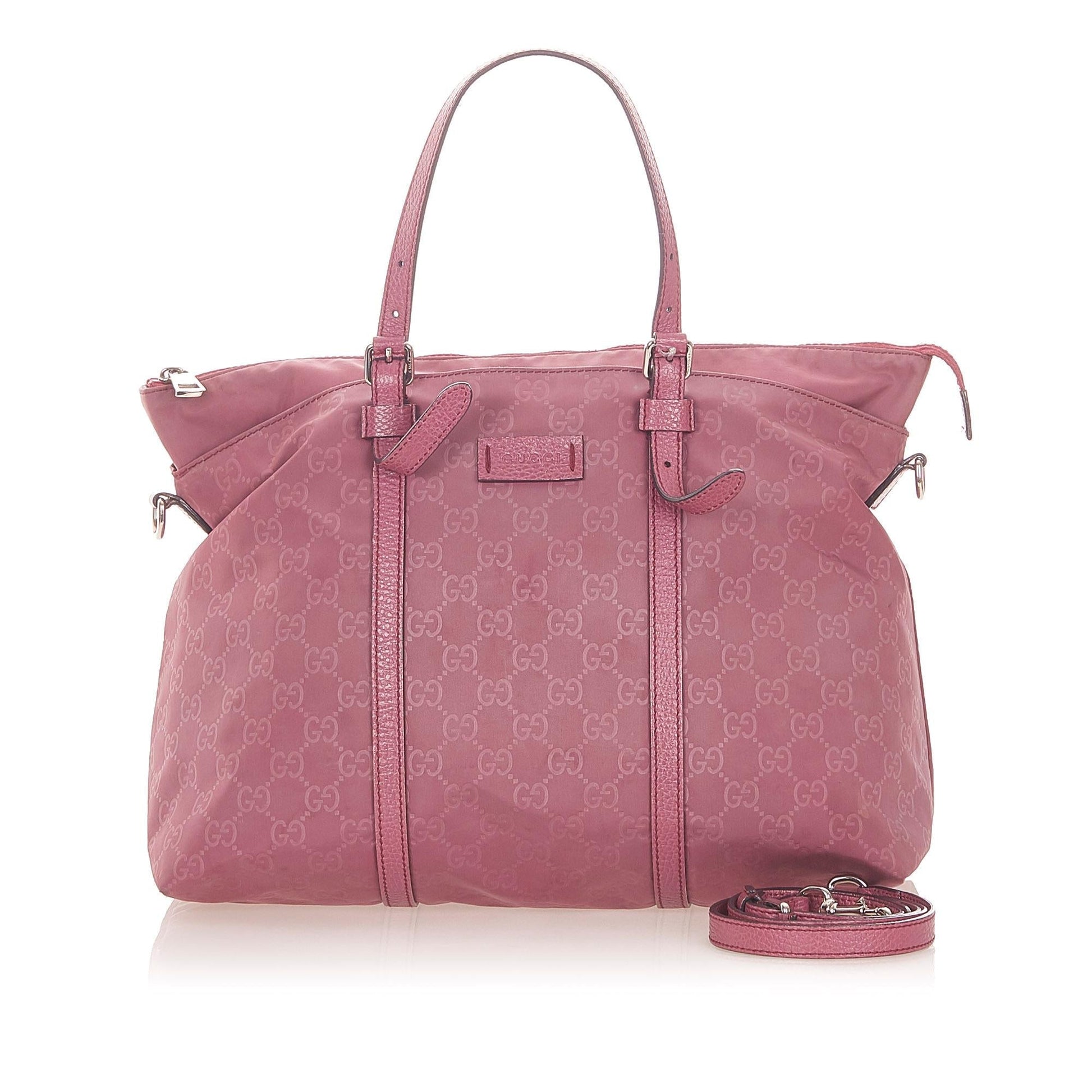 Gucci GG SHG Nylon Satchel Bag