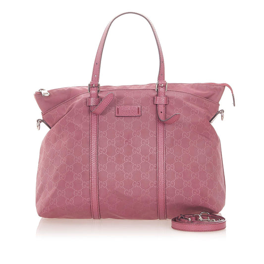 Gucci GG SHG Nylon Satchel Bag