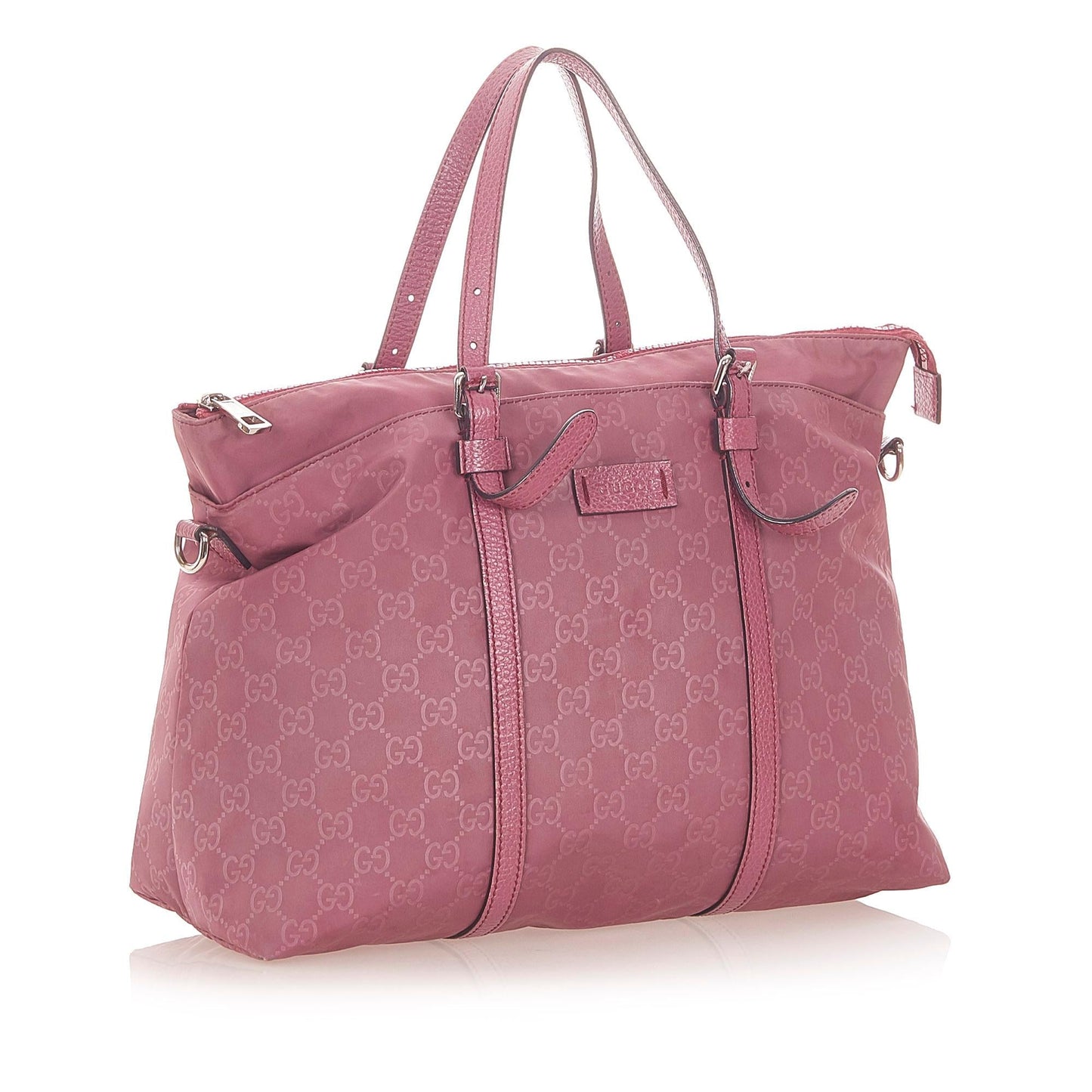 Gucci GG SHG Nylon Satchel Bag