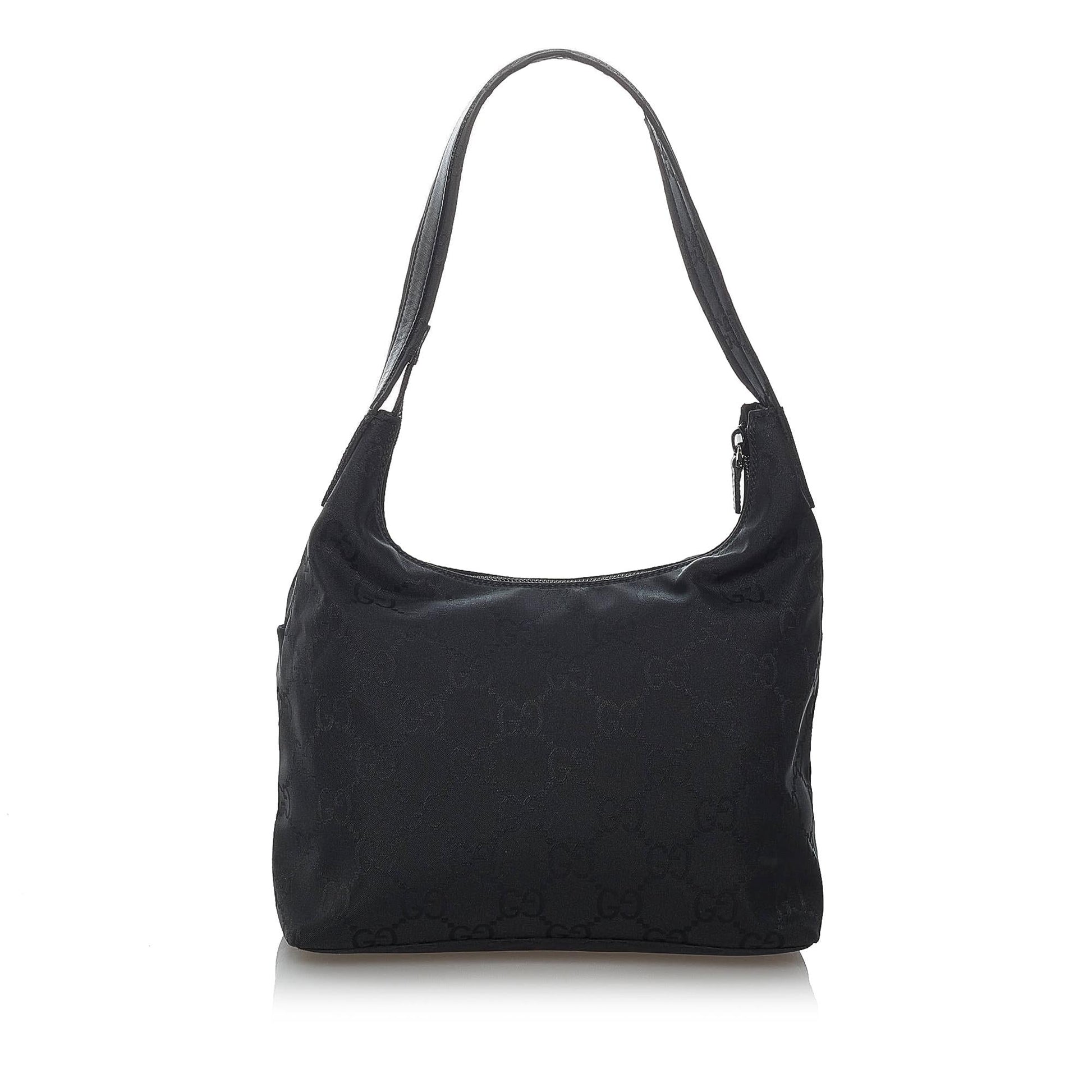 Gucci GG SHG Nylon Black Shoulder Bag 3