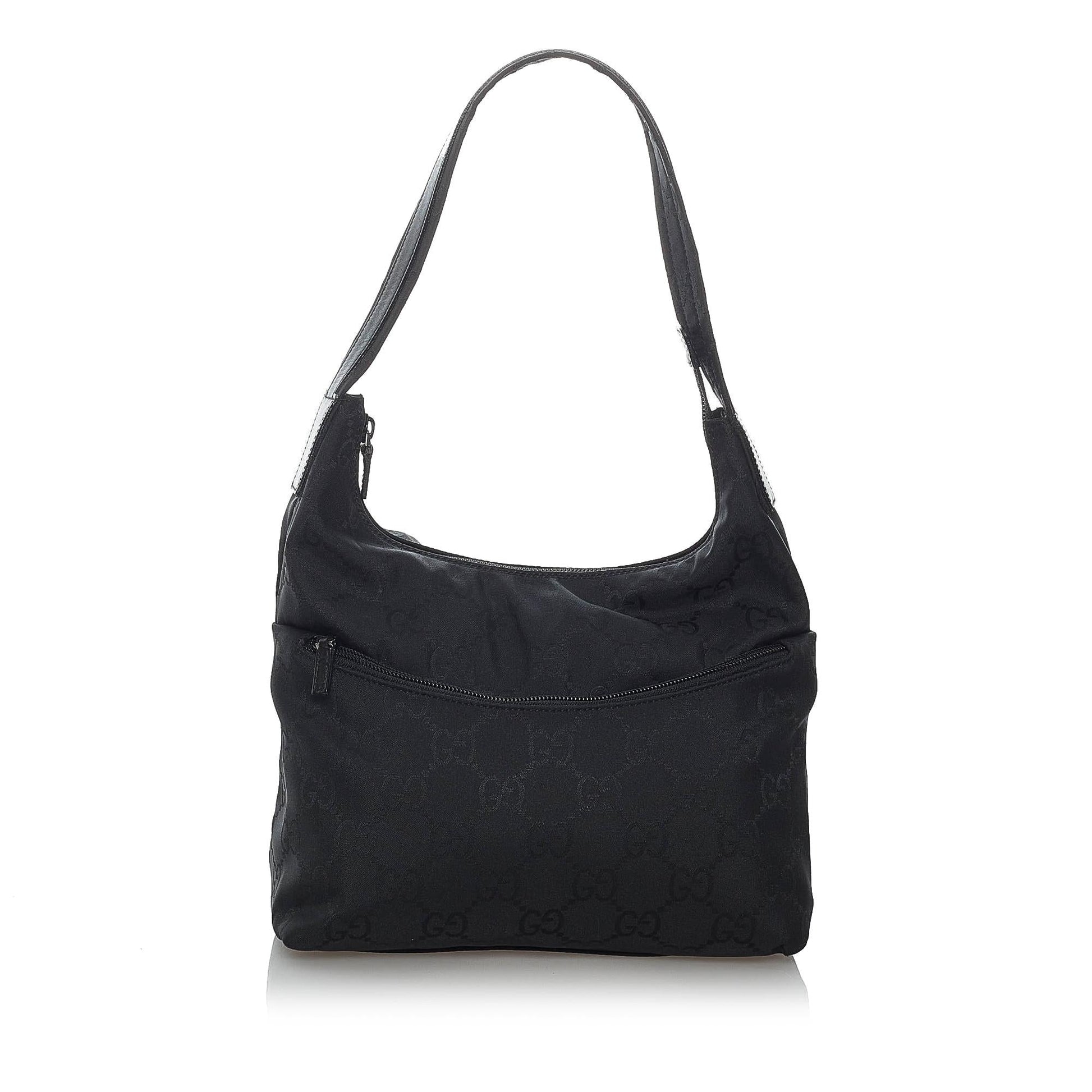 Gucci GG SHG Nylon Black Shoulder Bag 3