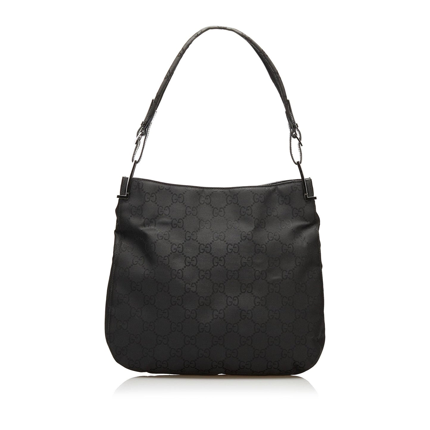 Gucci GG SHG Nylon Black Shoulder Bag Bag Shg
