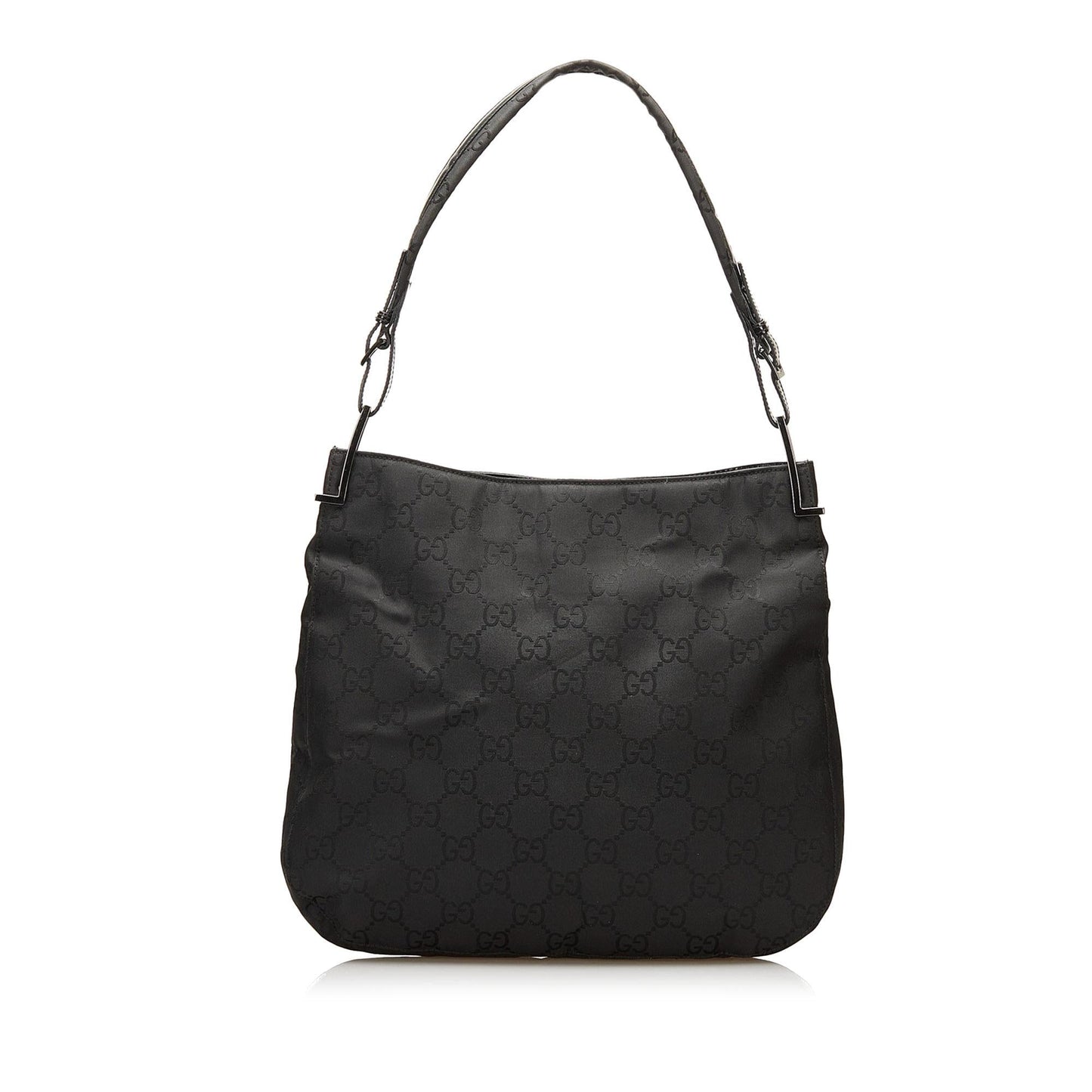 Gucci GG SHG Nylon Black Shoulder Bag Bag Shg