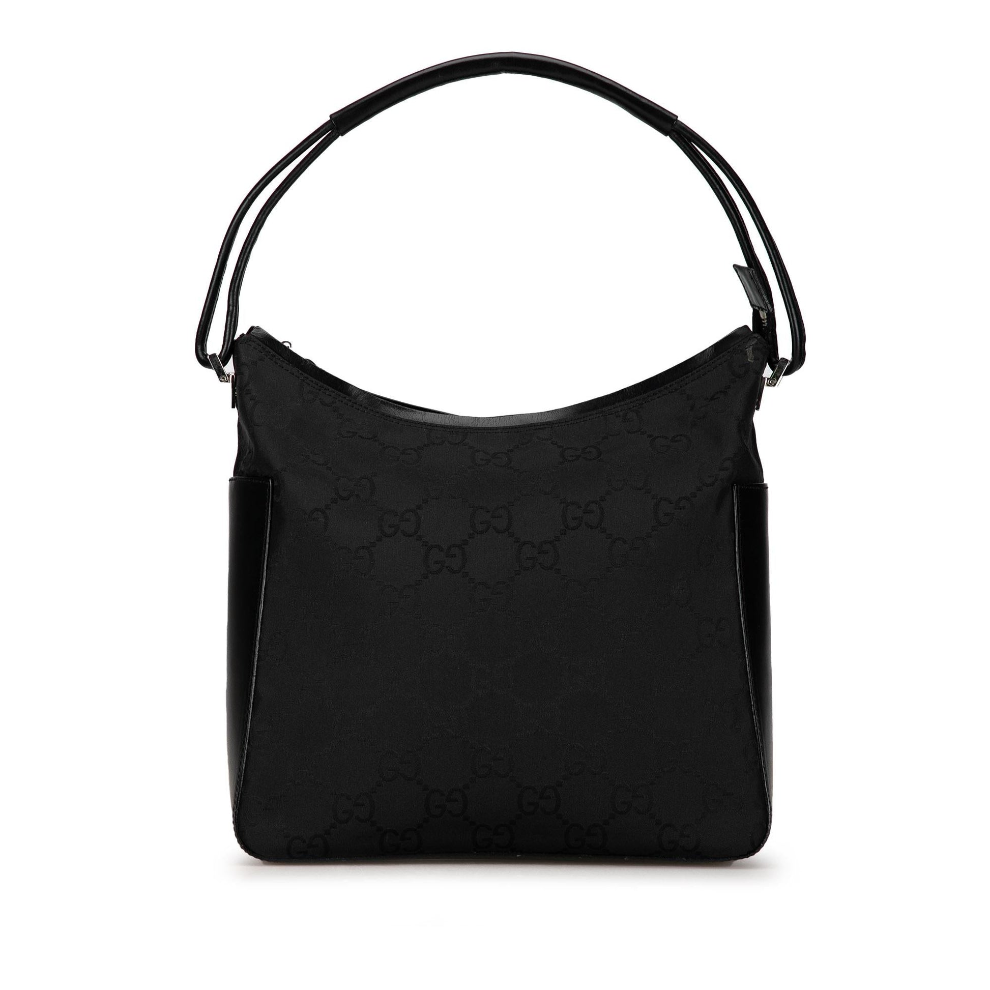 Gucci GG SHG-pSPER4 Nylon Calf Black Shoulder Bag