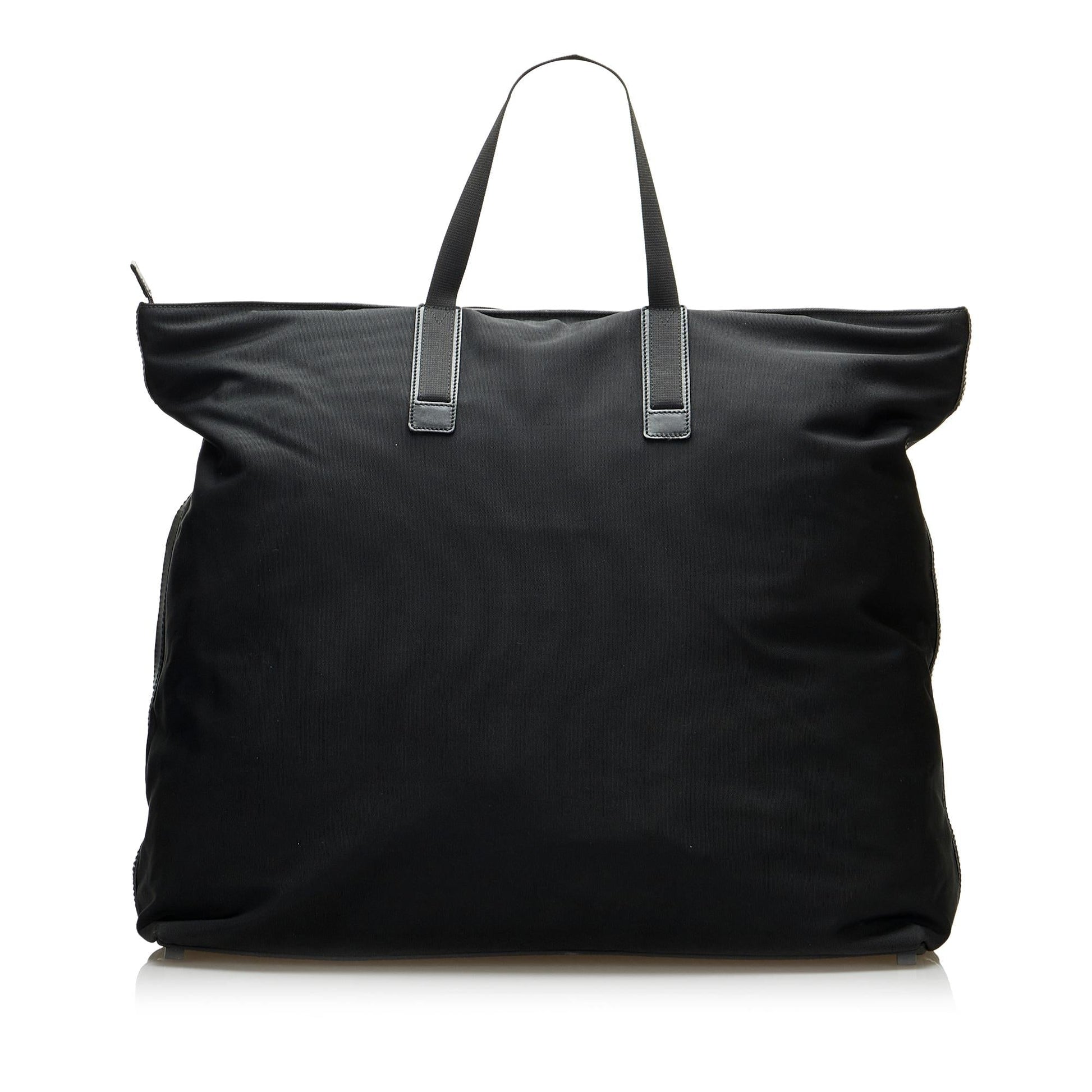 Gucci GG SHG-yzBx75 Nylon Black Tote Bag
