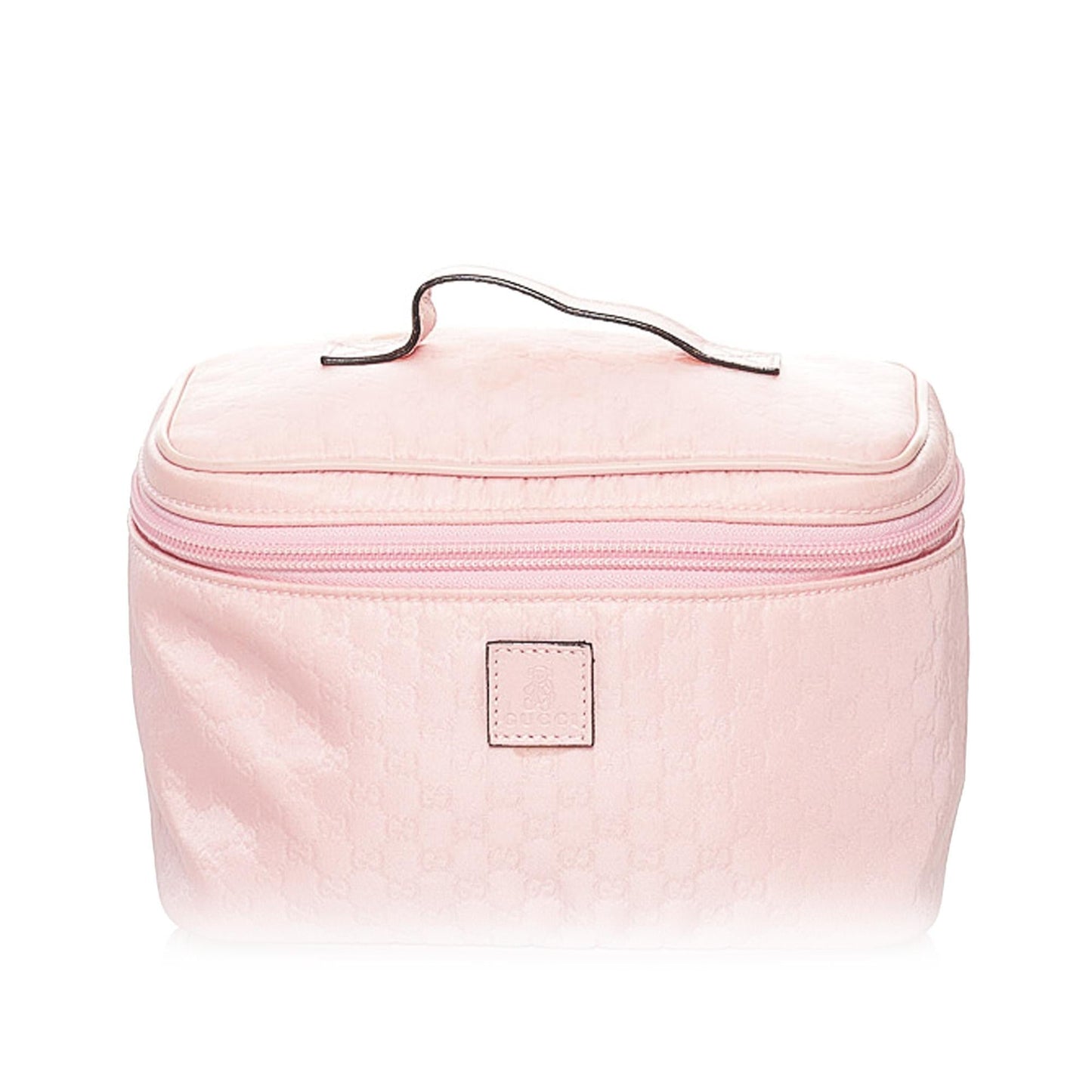Gucci GG Vanity SHG Nylon Pink Handbag