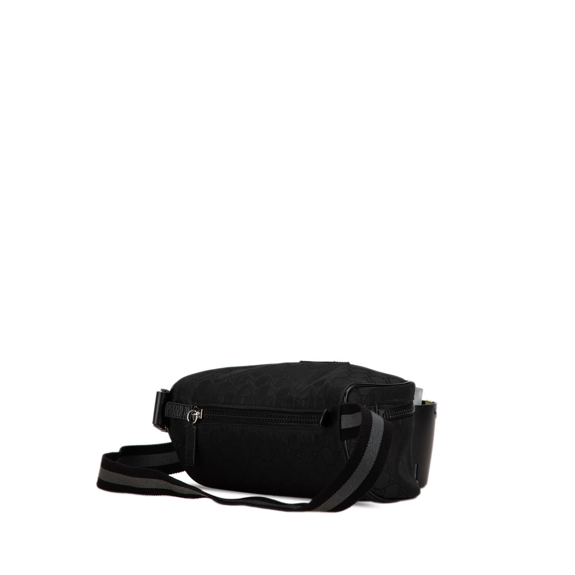 Gucci GG Web Belt Nylon Black Accessory Bag 3