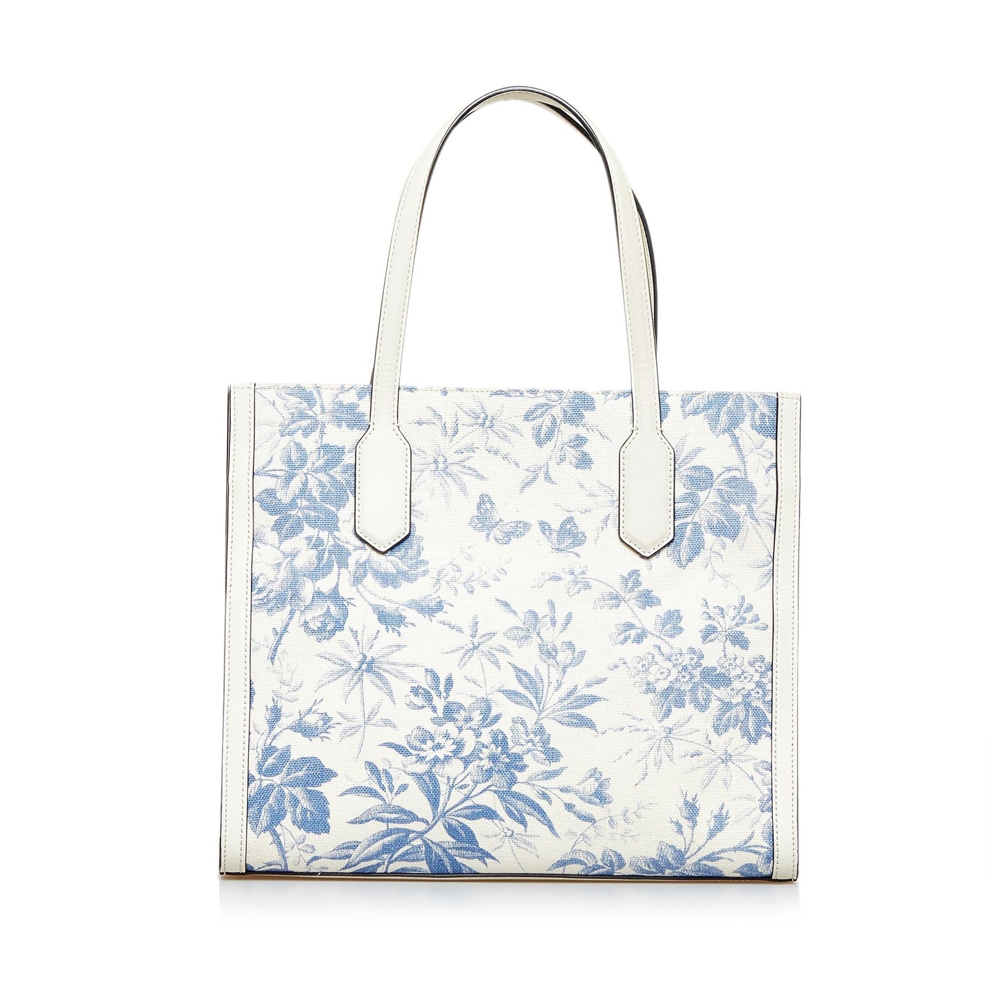 Gucci GG Ribbon Herbarium SHG-QtOTpC Canvas White Tote Bag