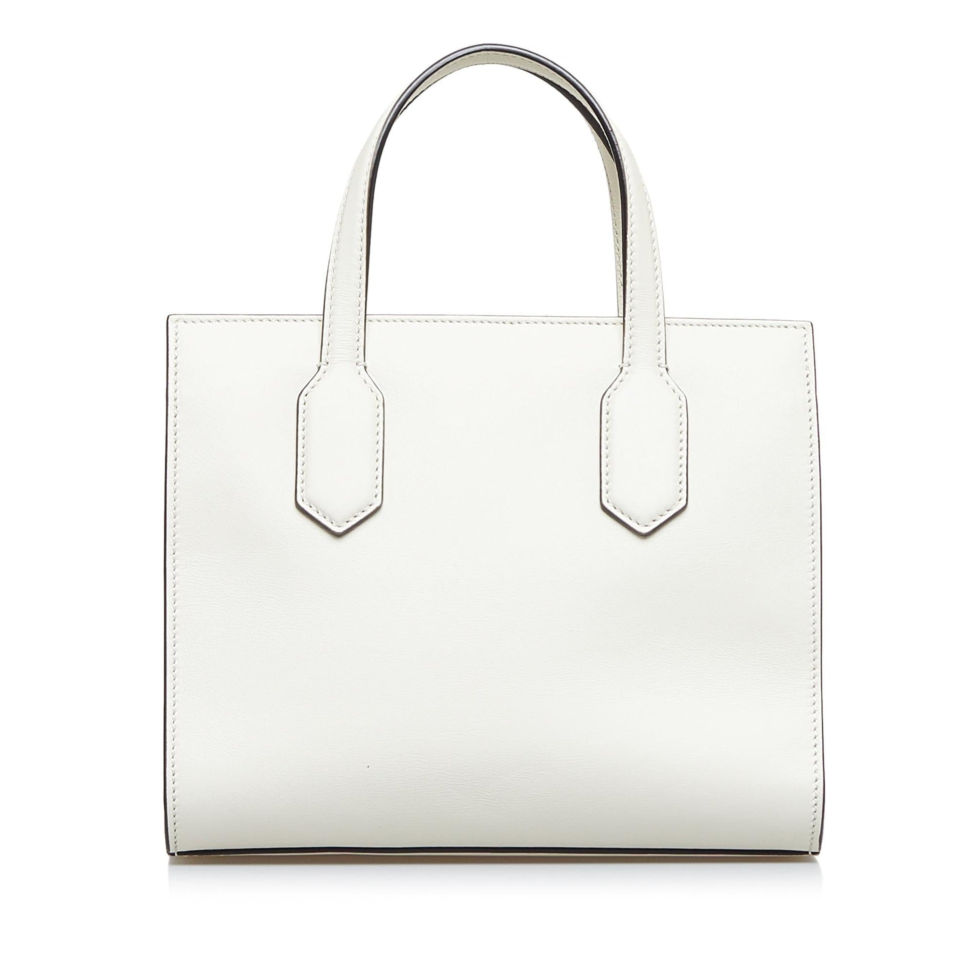 Gucci GG Ribbon SHG-Uc1jrY Calf White Satchel Bag