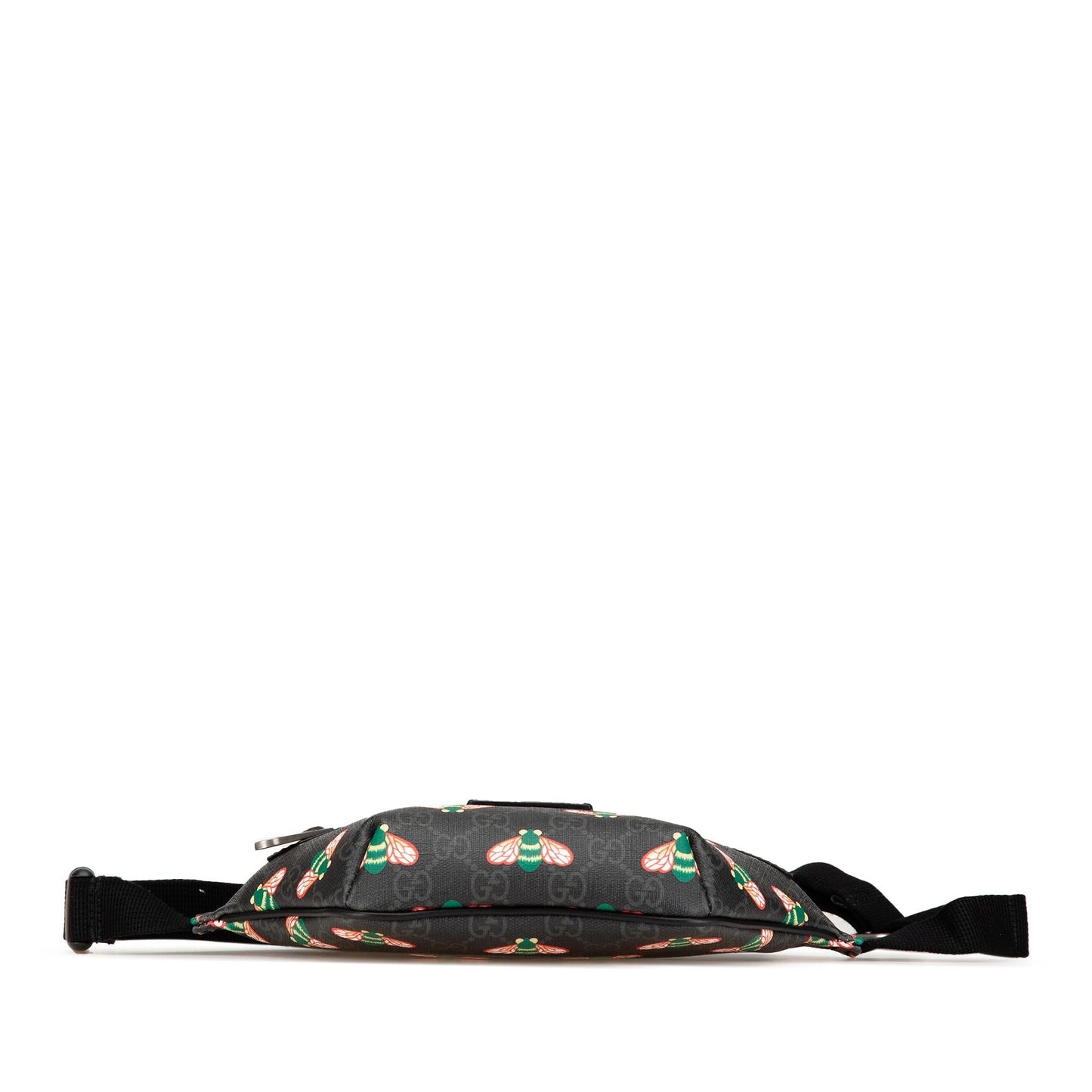 Gucci GG Supreme Bestiary Bee Belt Canvas Black Accessory