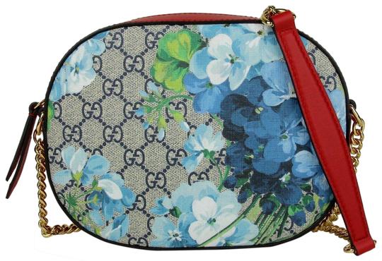 Gucci GG Supreme Blooms Monogram Crossbody Bag