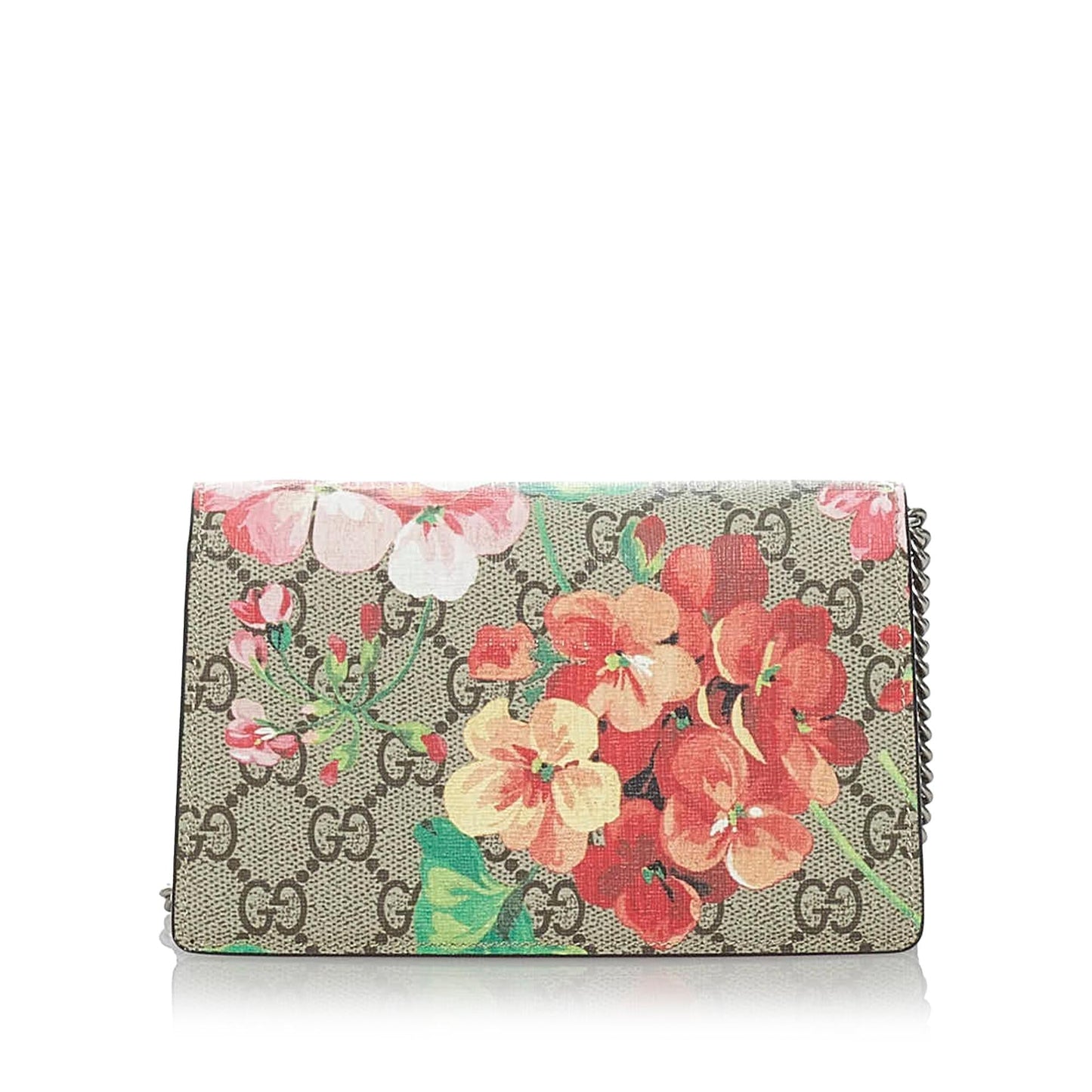 Gucci GG Supreme Blooms Dionysus SHG Canvas Brown Mini Crossbody Bag