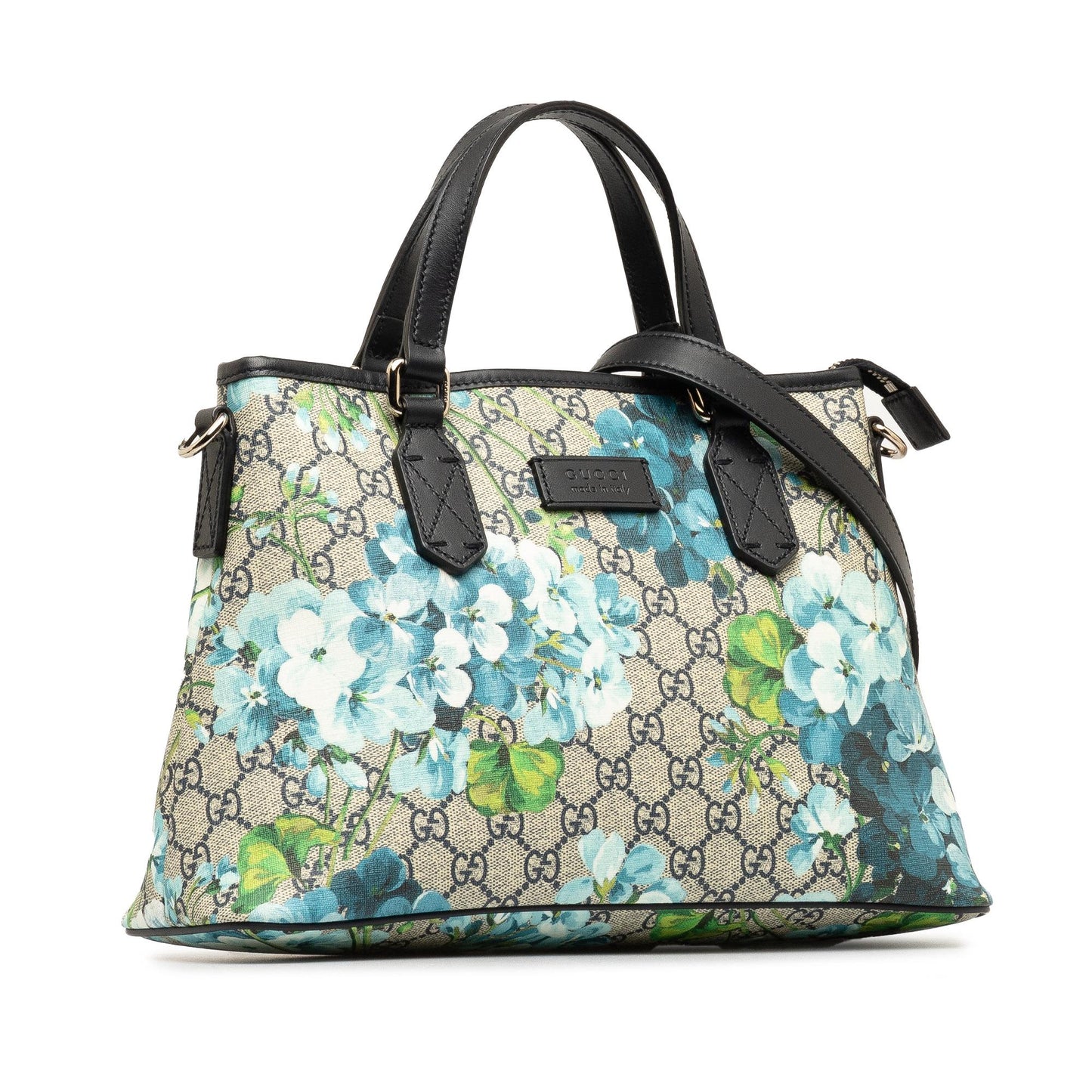 Gucci GG Supreme Blooms SHG-Vp8uFR Canvas Brown Satchel Bag
