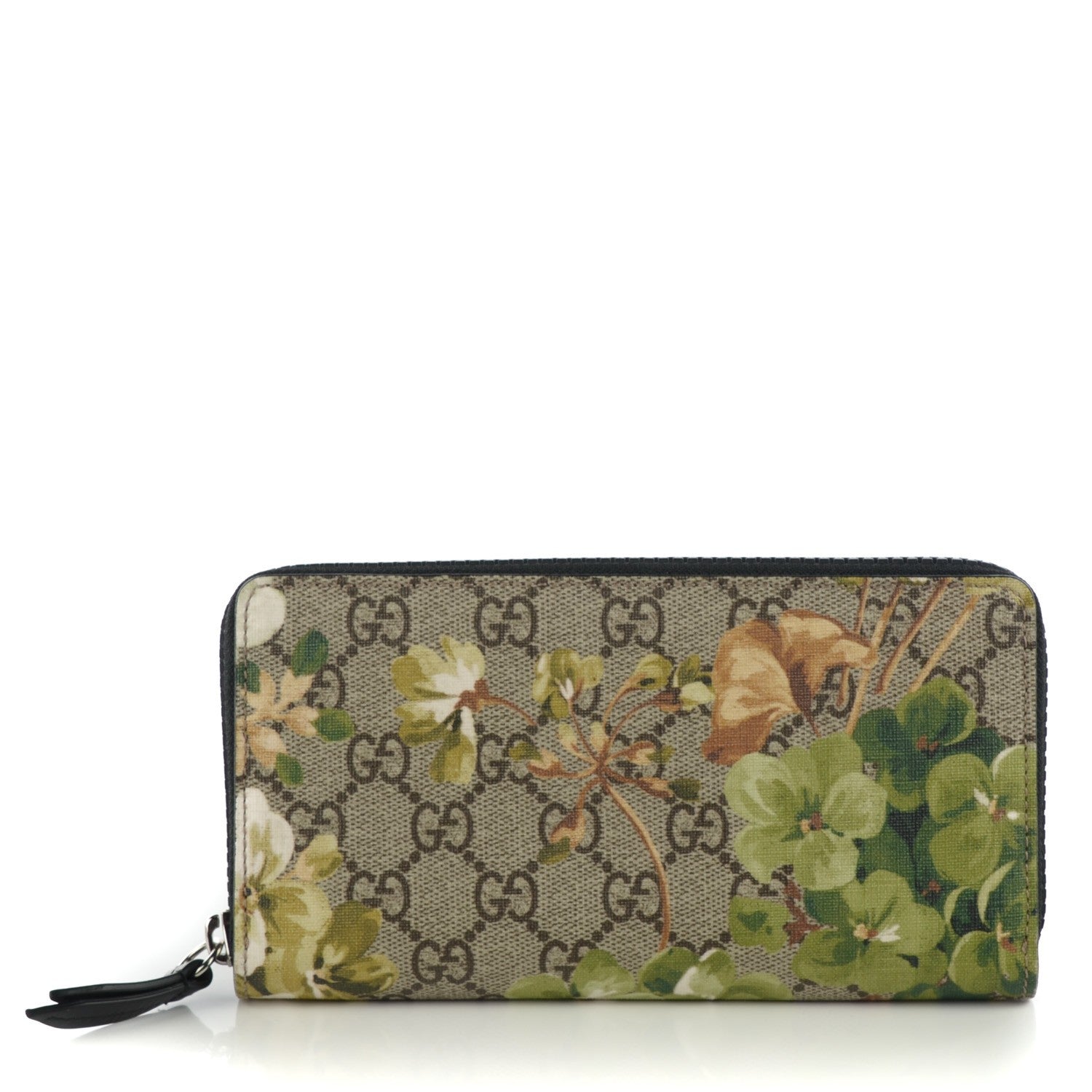 Gucci GG Supreme Blooms Monogram Wallet Case