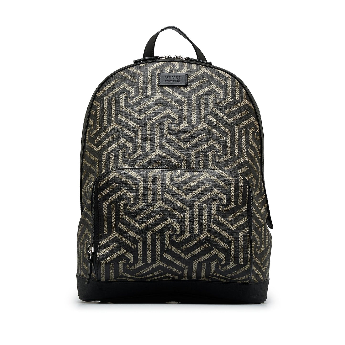 Gucci GG Supreme Caleido Backpack SHG-aWHWVu Canvas Brown
